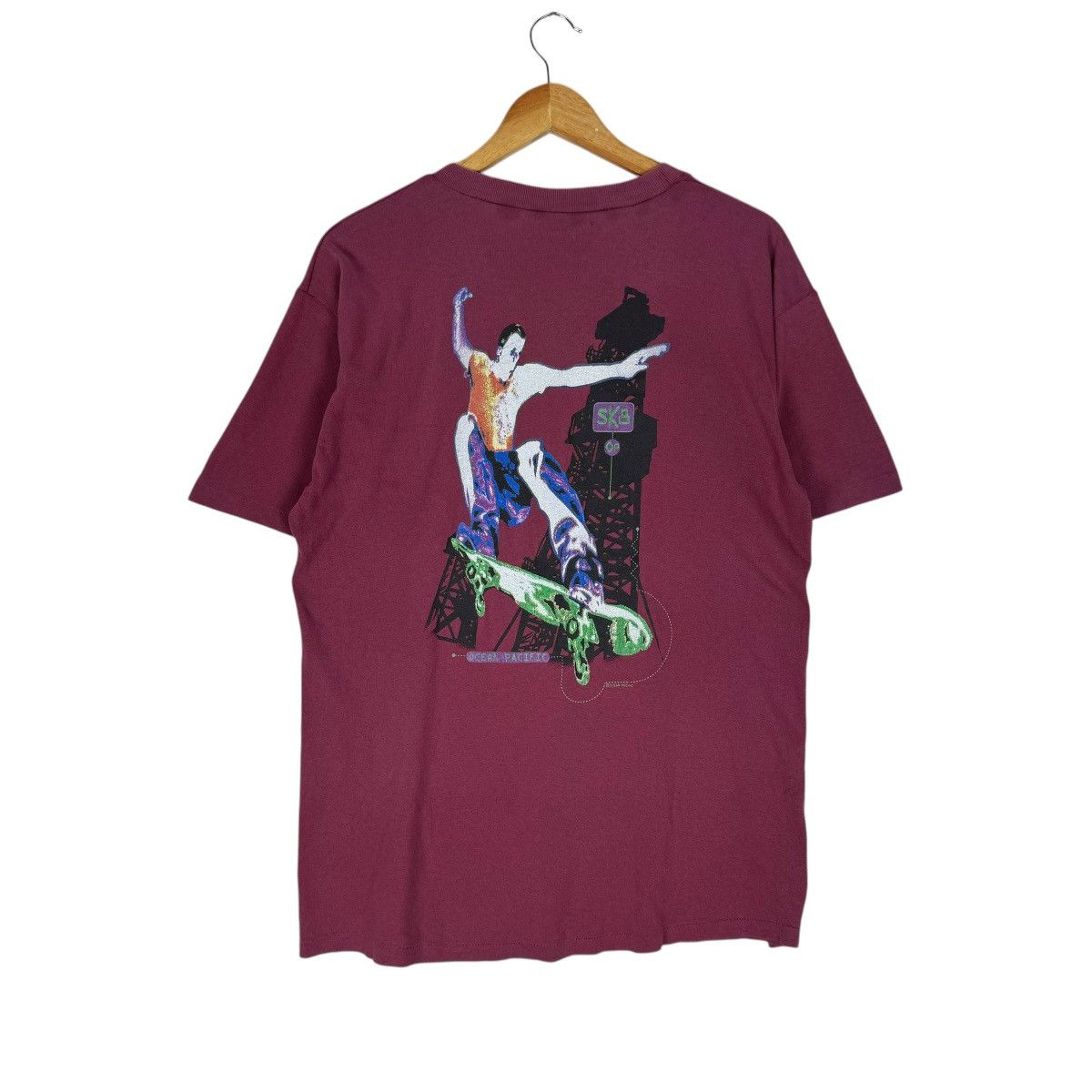 Ocean Pacific × Vintage 🌟OCEAN PACIFIC SKATEBOARD T SHIRTS Size US L / EU 52-54 / 3 - 1 Thumbnail