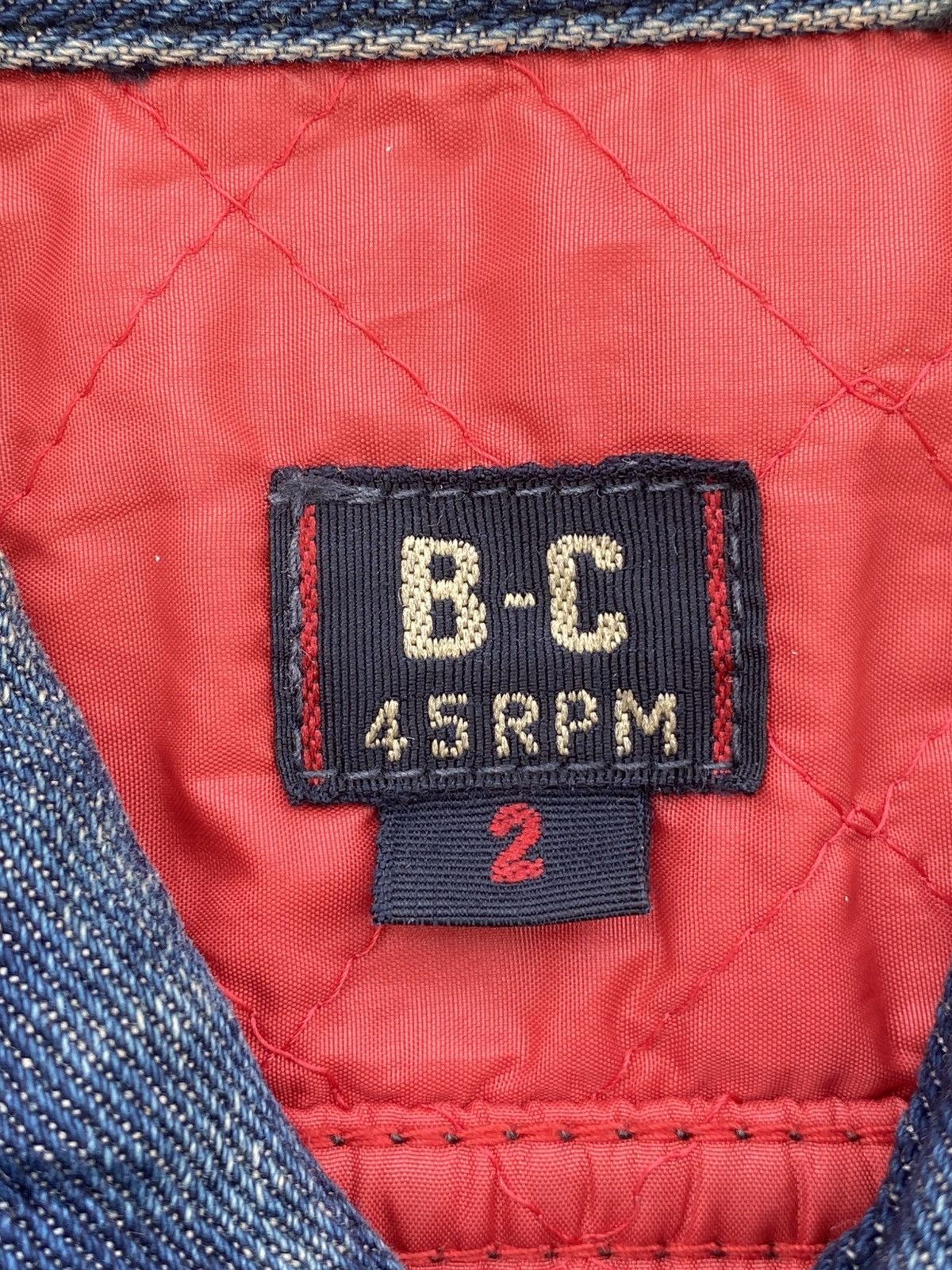 45rpm 45RPM Kapital Style Vintage Denim Jacket Size M / US 6-8 / IT 42-44 - 16 Thumbnail