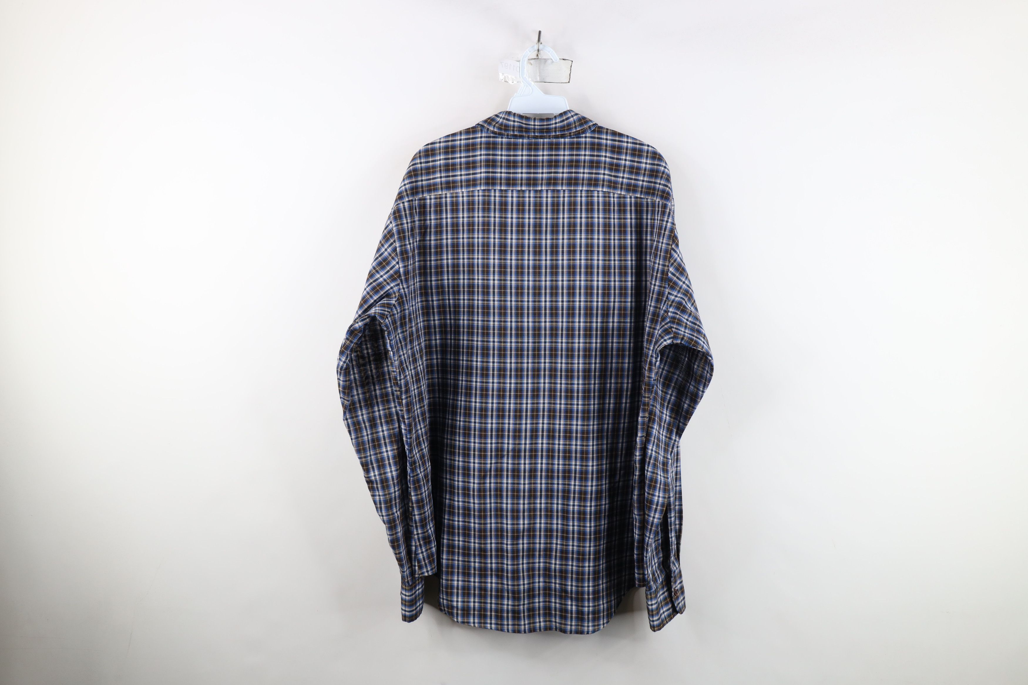 Vintage Vintage 70s Rockabilly Western Collared Button Shirt Plaid Size US XL / EU 56 / 4 - 11 Thumbnail