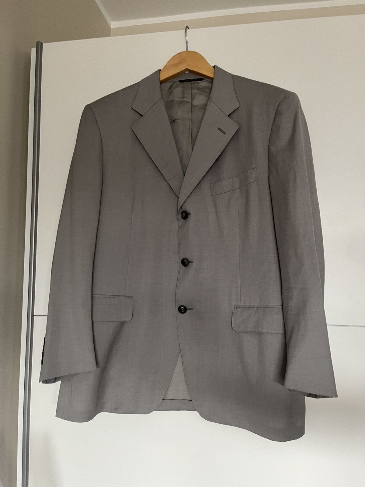 Lanvin vintage Lanvin grey wool blazer Size 52R - 1 Thumbnail