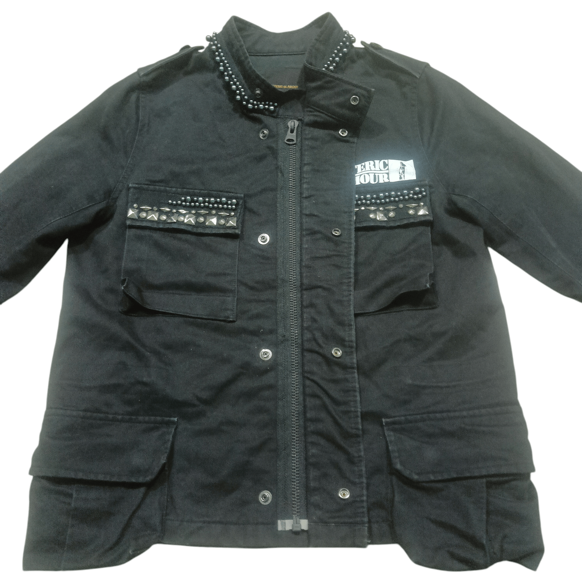 Hysteric Glamour Hysteric Glamour Studded Jacket Custom Print Public Service Size US S / EU 44-46 / 1 - 8 Thumbnail