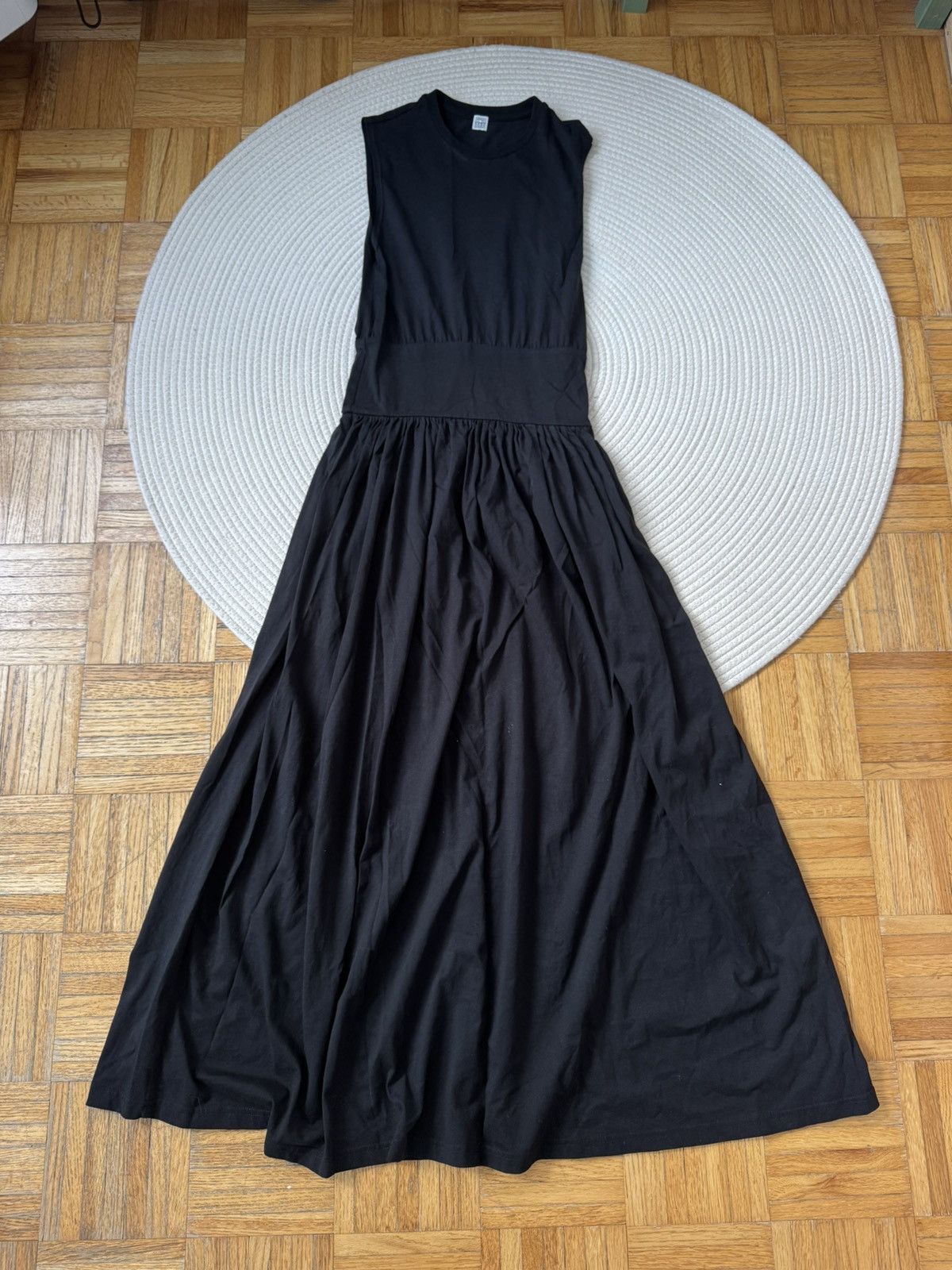 Toteme Toteme black sleeveless midi dress size XXS Size XXS / US 00 / IT 34 - 4 Thumbnail