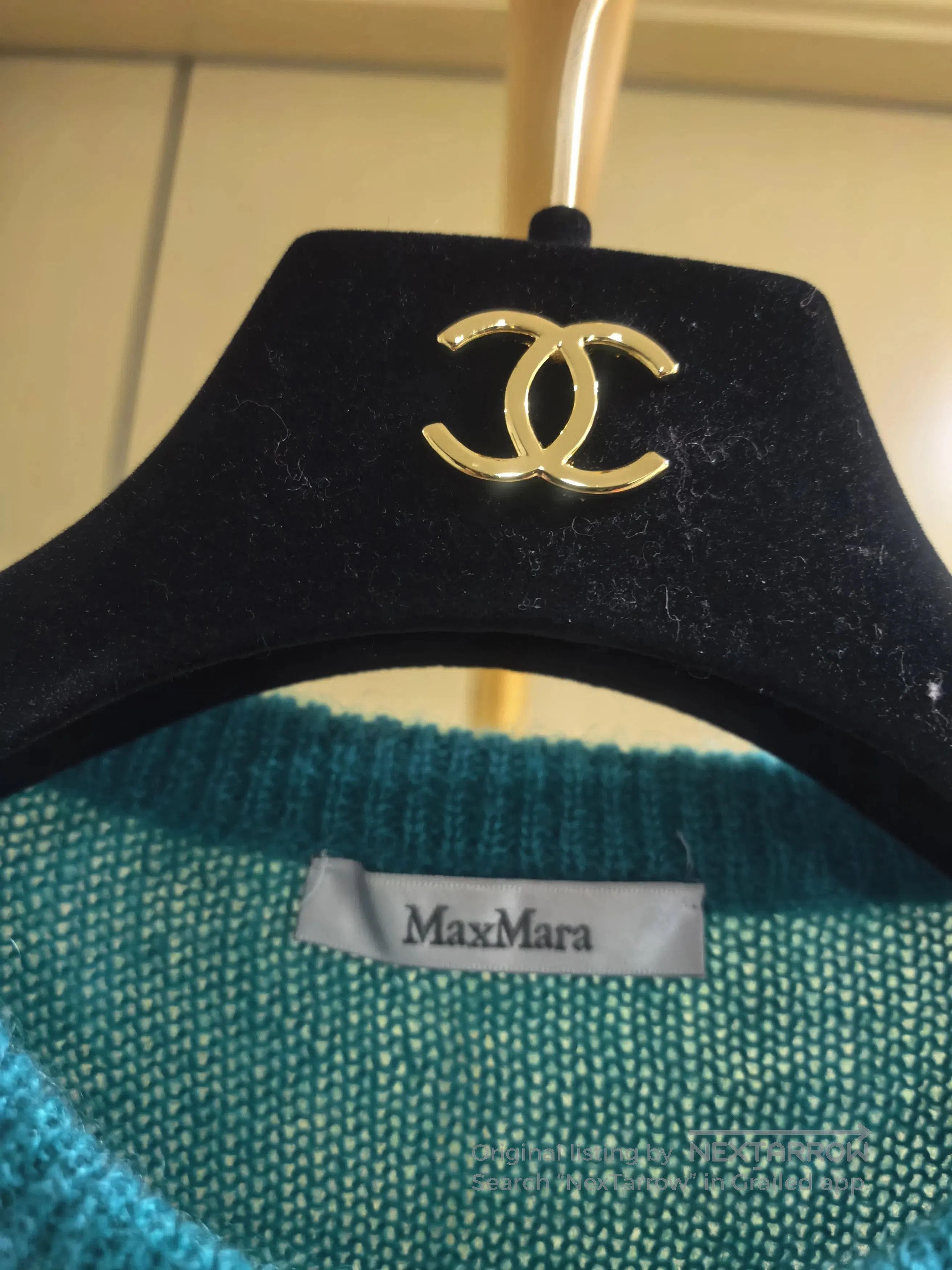 Max Mara MaxMara Wool Mohair Knit Sweater. Size XS / US 0-2 / IT 36-38 - 3 Thumbnail