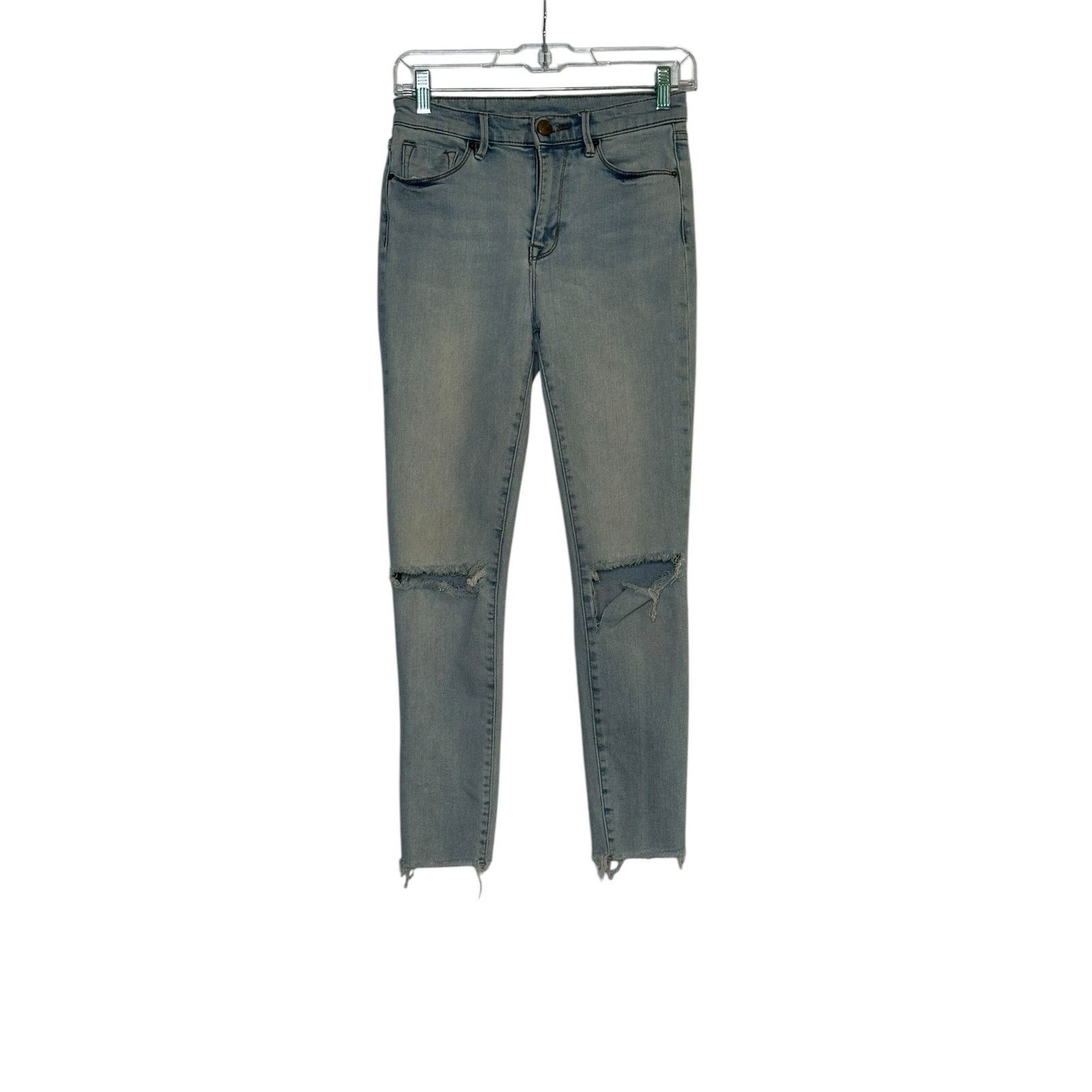 Bdg BDG blue crop twig high rise distressed jeans size 26 - 2 Size 26" / US 2 / IT 38 - 6 Thumbnail