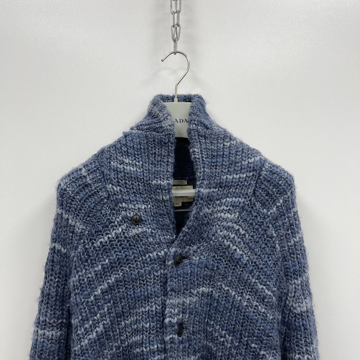 Denim & Supply Ralph Lauren Ralph Lauren Denim & Supply Italian Yarn Wool Knit Cardigan Size US XXL / EU 58 / 5 - 2 Thumbnail