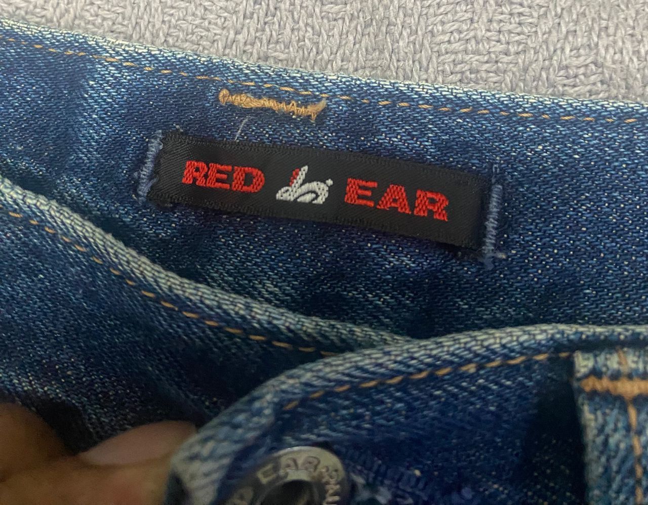 If Six Was Nine Vintage Paul Smith Red Ear Selvegde Distressed Denim Size US 28 / EU 44 - 16 Thumbnail