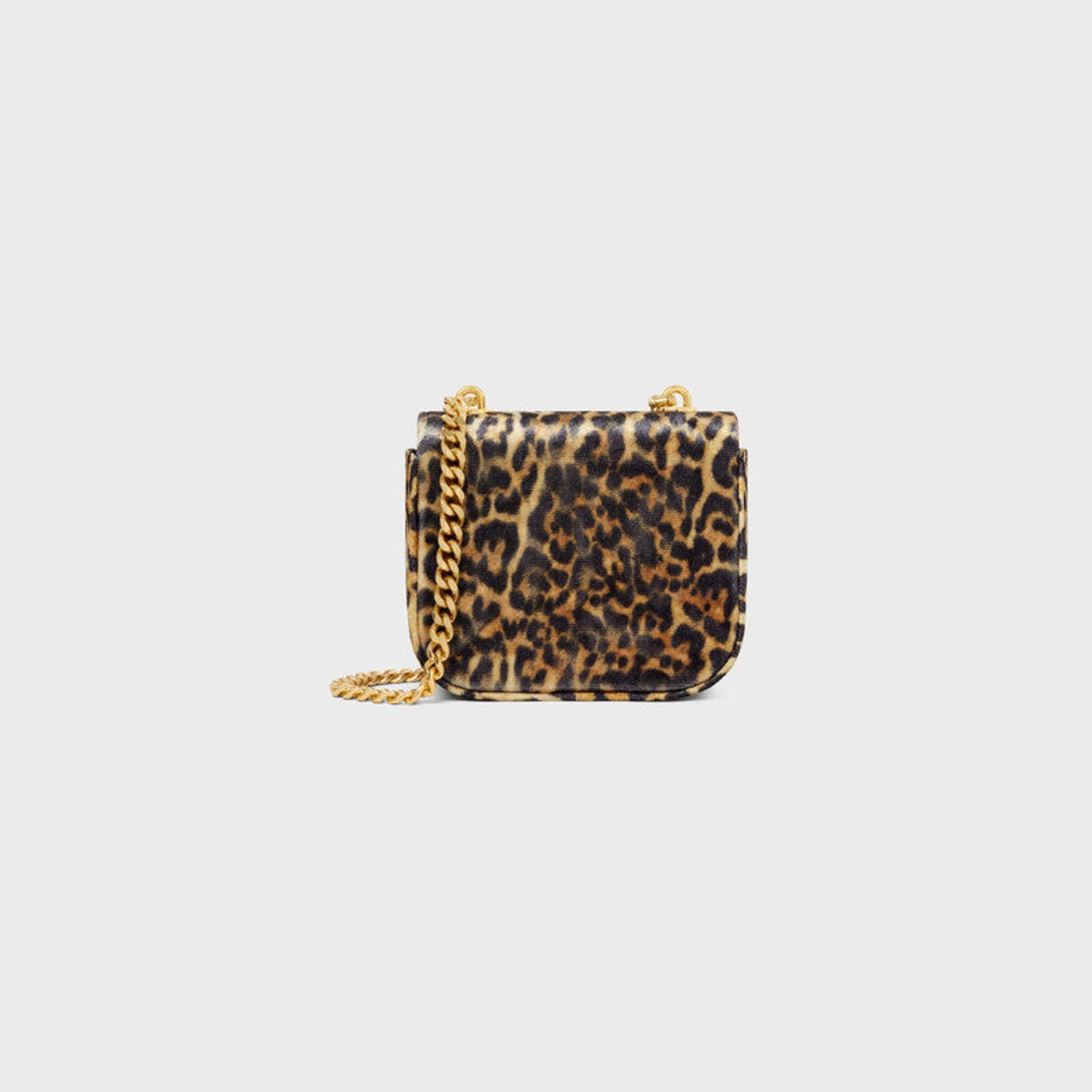 Celine Celine Claude Leopard Crossbody Size ONE SIZE - 3 Thumbnail