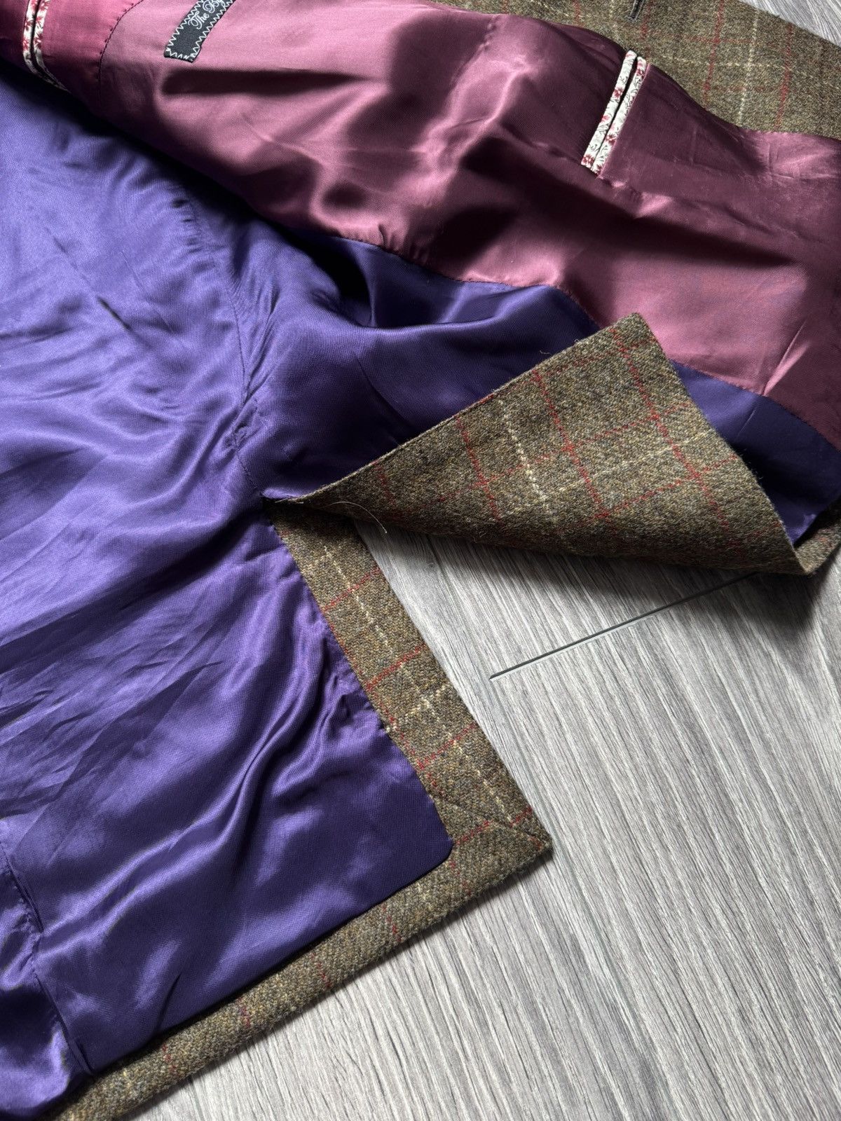 Paul Smith Paul Smith Byard Herringbone Tweed Checkered Blazer Jacket Size 50R - 12 Thumbnail