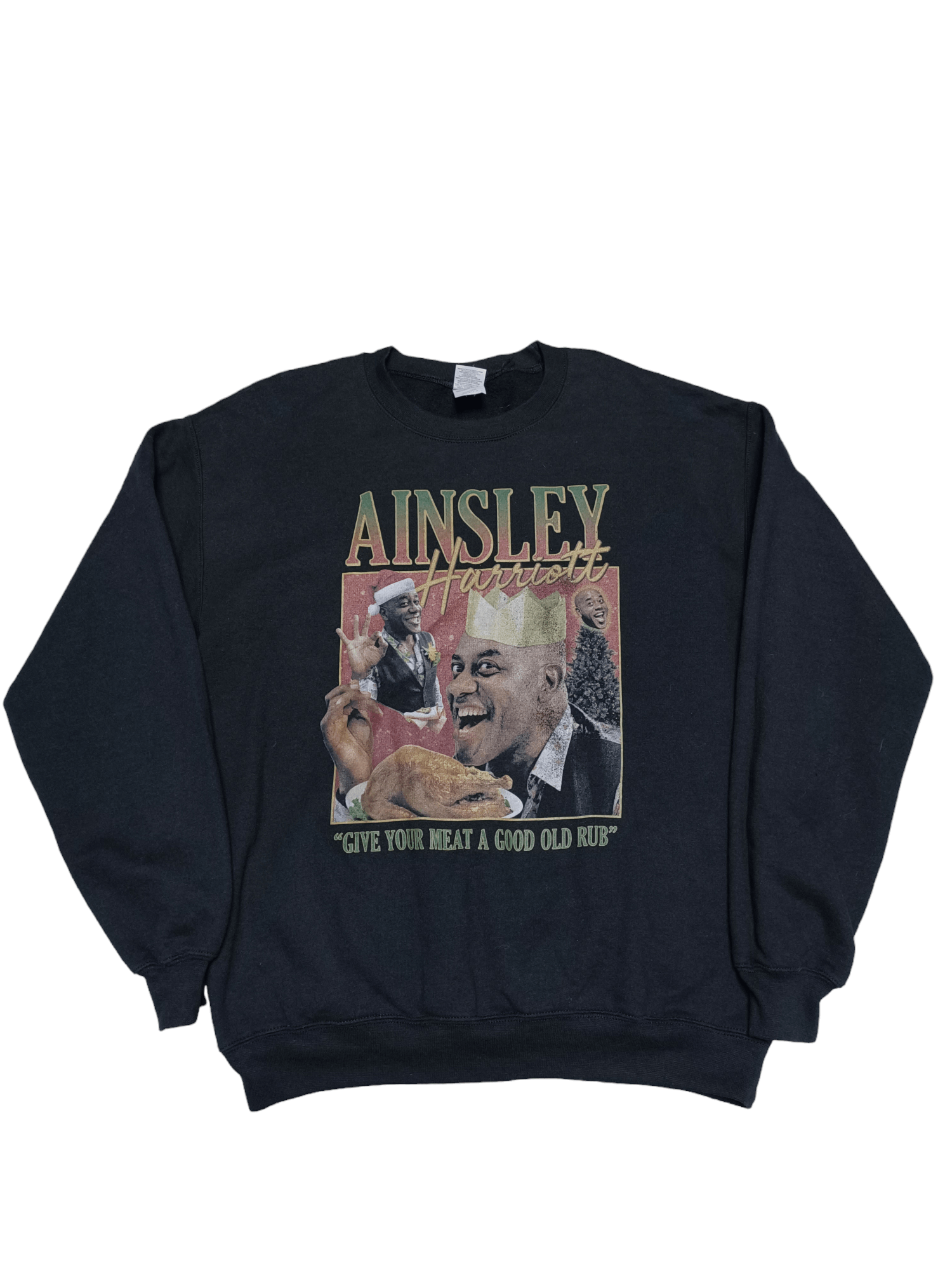 Gildan AINSLEY HARRIOTT GILDAN VINTAGE HUMOR MEM SWEATSHIRT Size US M / EU 48-50 / 2 - 1 Thumbnail