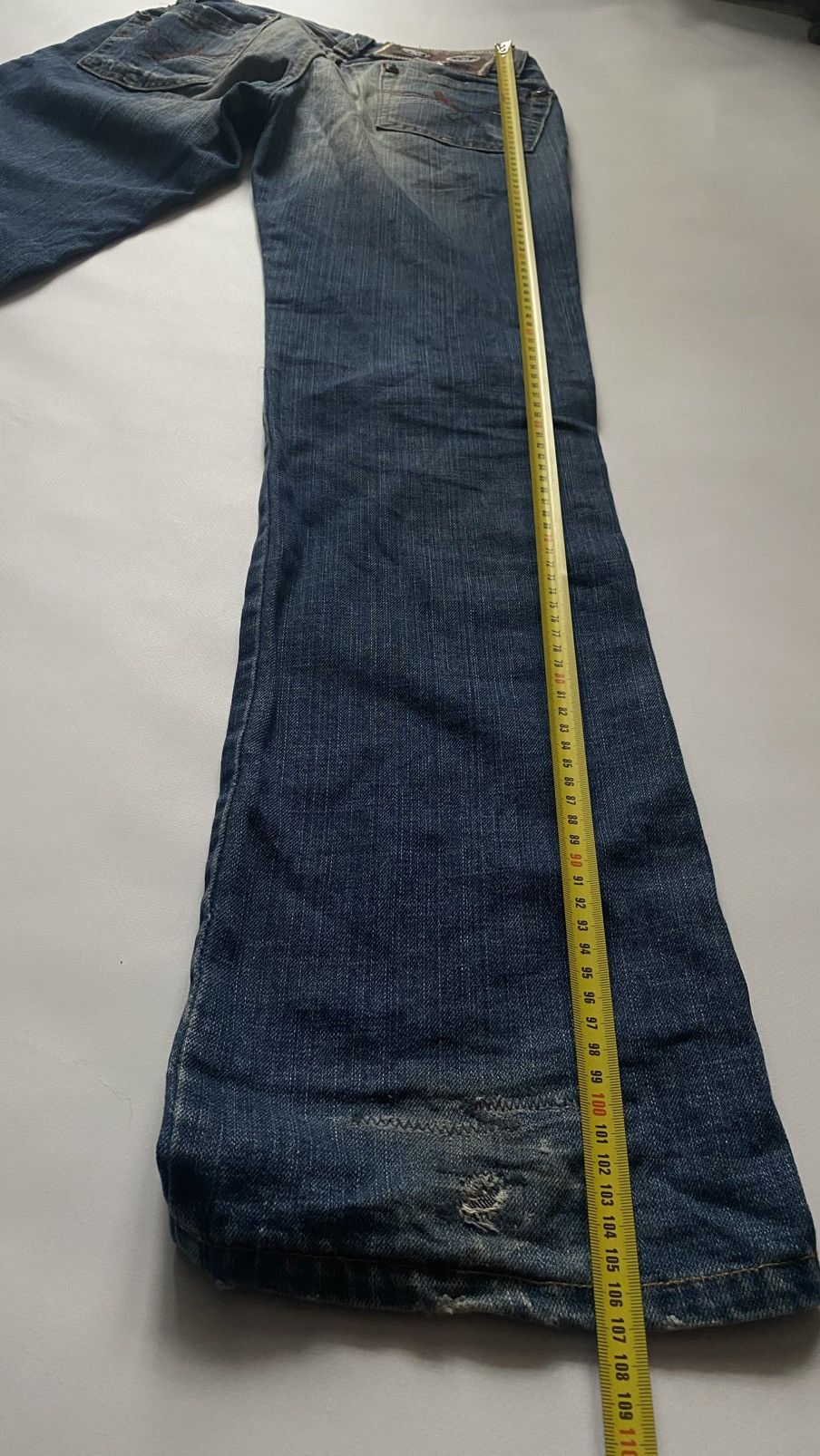 Dsquared2 Vintage Dsquared2 Y2k Flared bootcut Denim Jeans Embroidery Size 29" - 12 Thumbnail