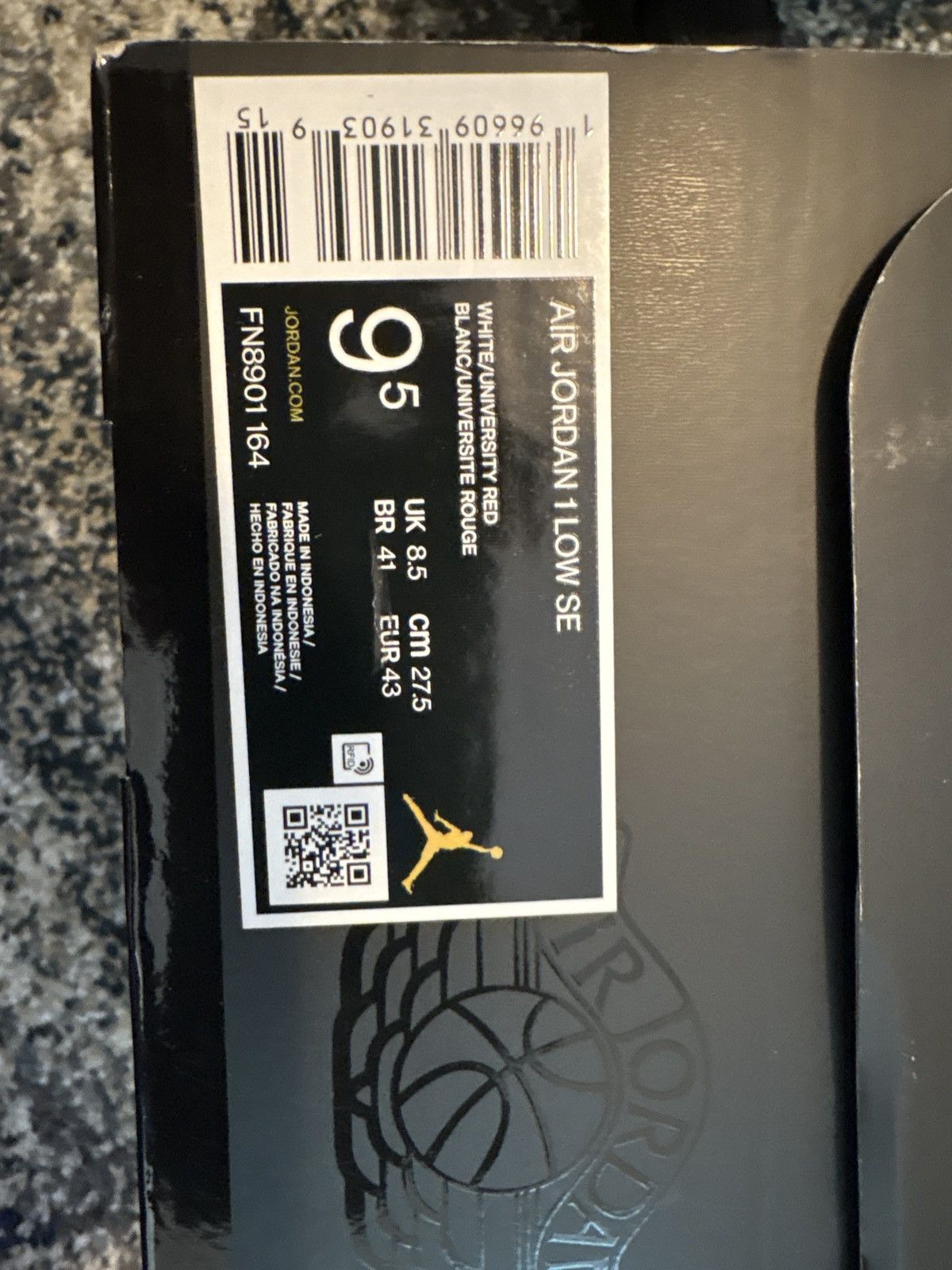 Jordan Brand Jordan 1 Low SE Size US 9.5 / EU 42-43 - 3 Thumbnail