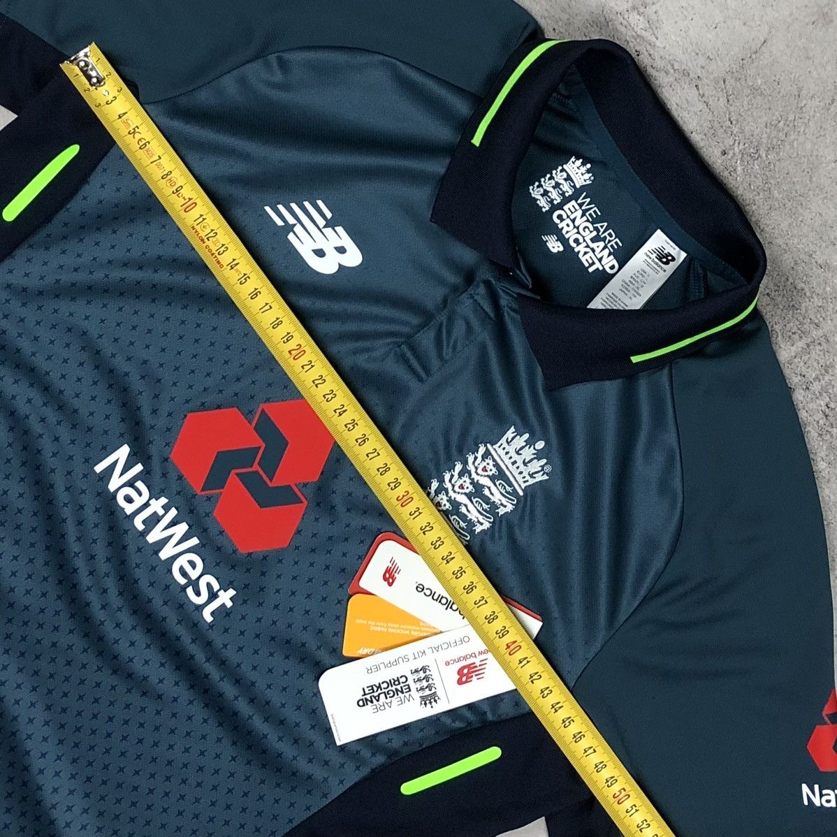 New Balance England Cricket ODI 2018-2019 New Balance WM Polo Jersey Size L / US 10 / IT 46 - 22 Thumbnail