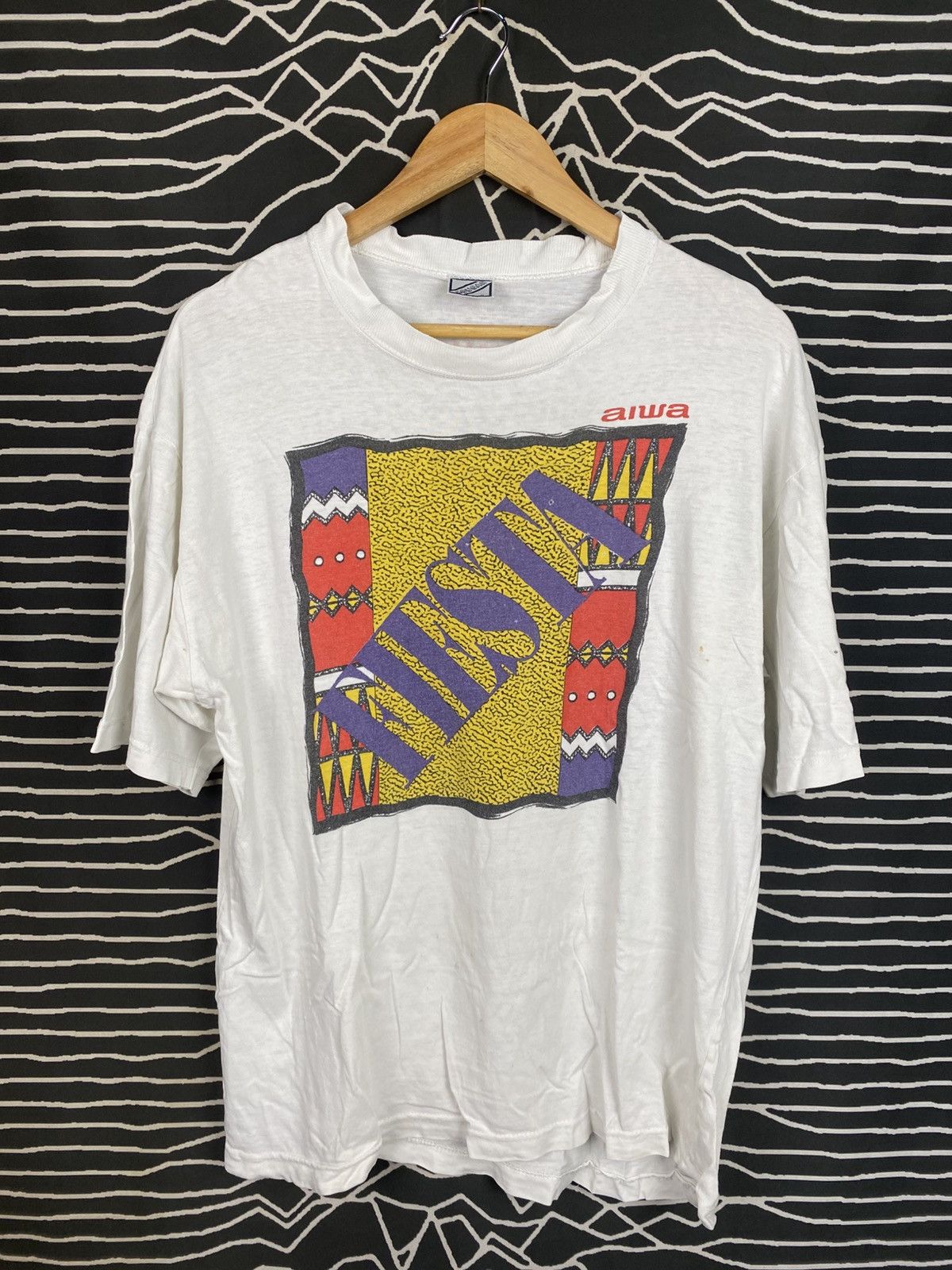 Vintage Vintage aiwa fiesta tee Size US L / EU 52-54 / 3 - 1 Thumbnail