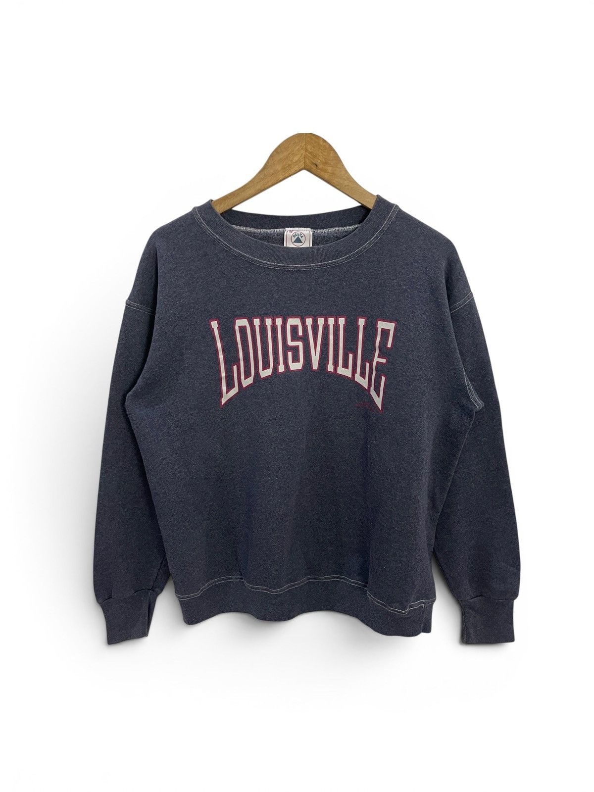 Vintage Vintage 90s Louisville University Sweatshirt Size US L / EU 52-54 / 3 - 1 Thumbnail