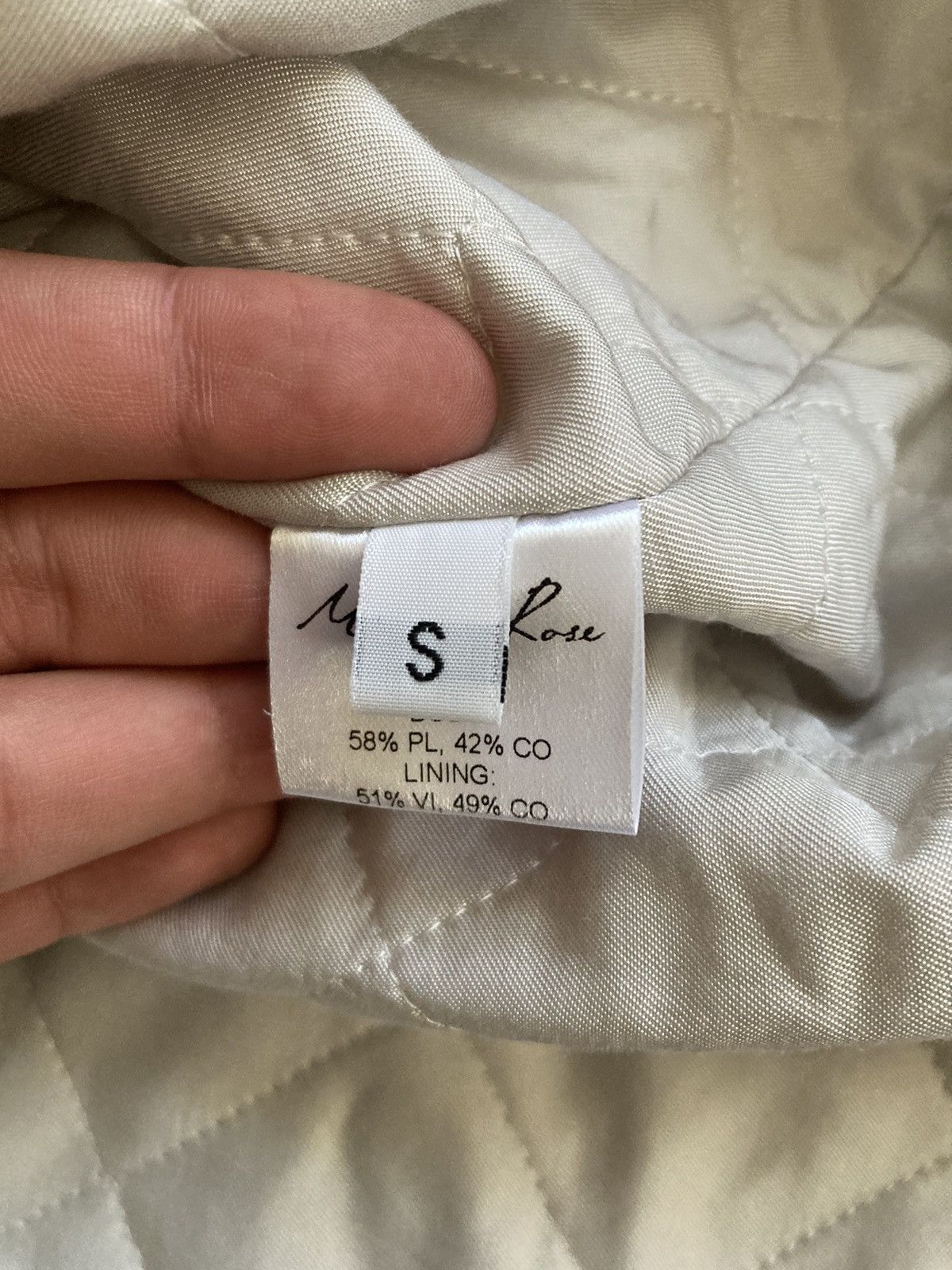 Martine Rose SS19 Martine Rose Cream Zip Up Jacket Rain 2019 MR Be Seen Size US S / EU 44-46 / 1 - 11 Thumbnail