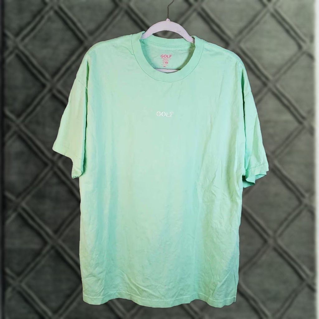 Vintage VINTAGE Tyler The Creator Golf T Shirt Mens XL Center Embroidery Chest RARE Green Size US XL / EU 56 / 4 - 1 Thumbnail