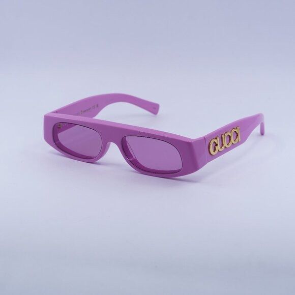 Gucci Gucci GG1771S 008 Sunglasses Pink Geometric Frame, Pink Size ONE SIZE - 1 Thumbnail