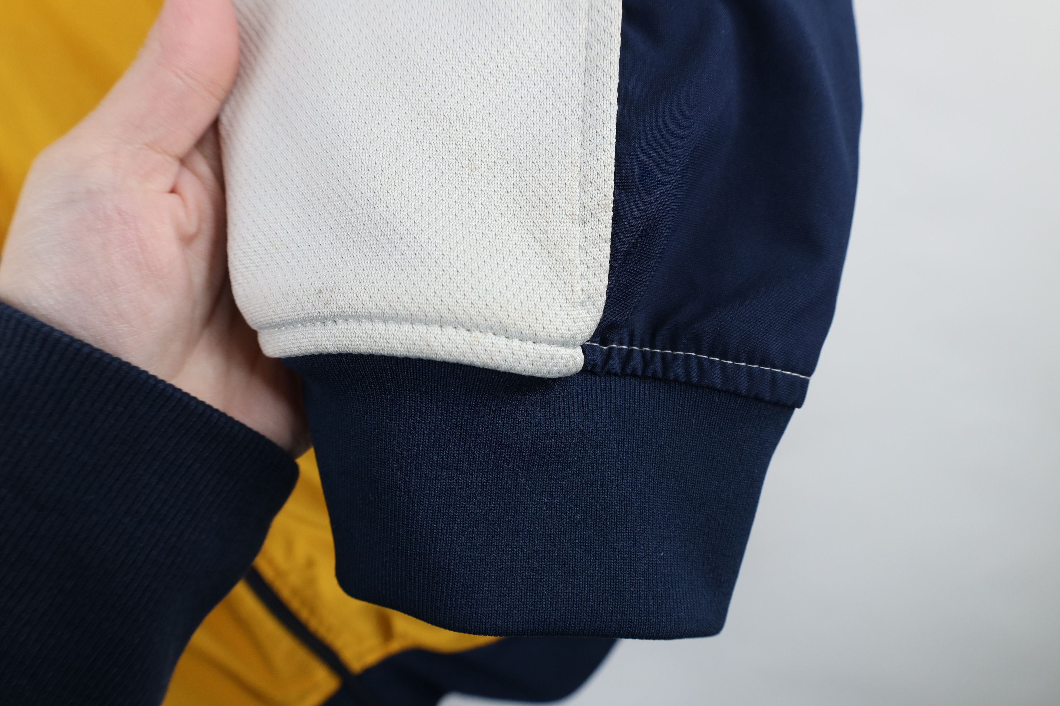 Nike × Vintage Vintage 90s Y2K Nike Scott Mini Swoosh Track Tennis Jacket Size XL / US 12-14 / IT 48-50 - 6 Thumbnail
