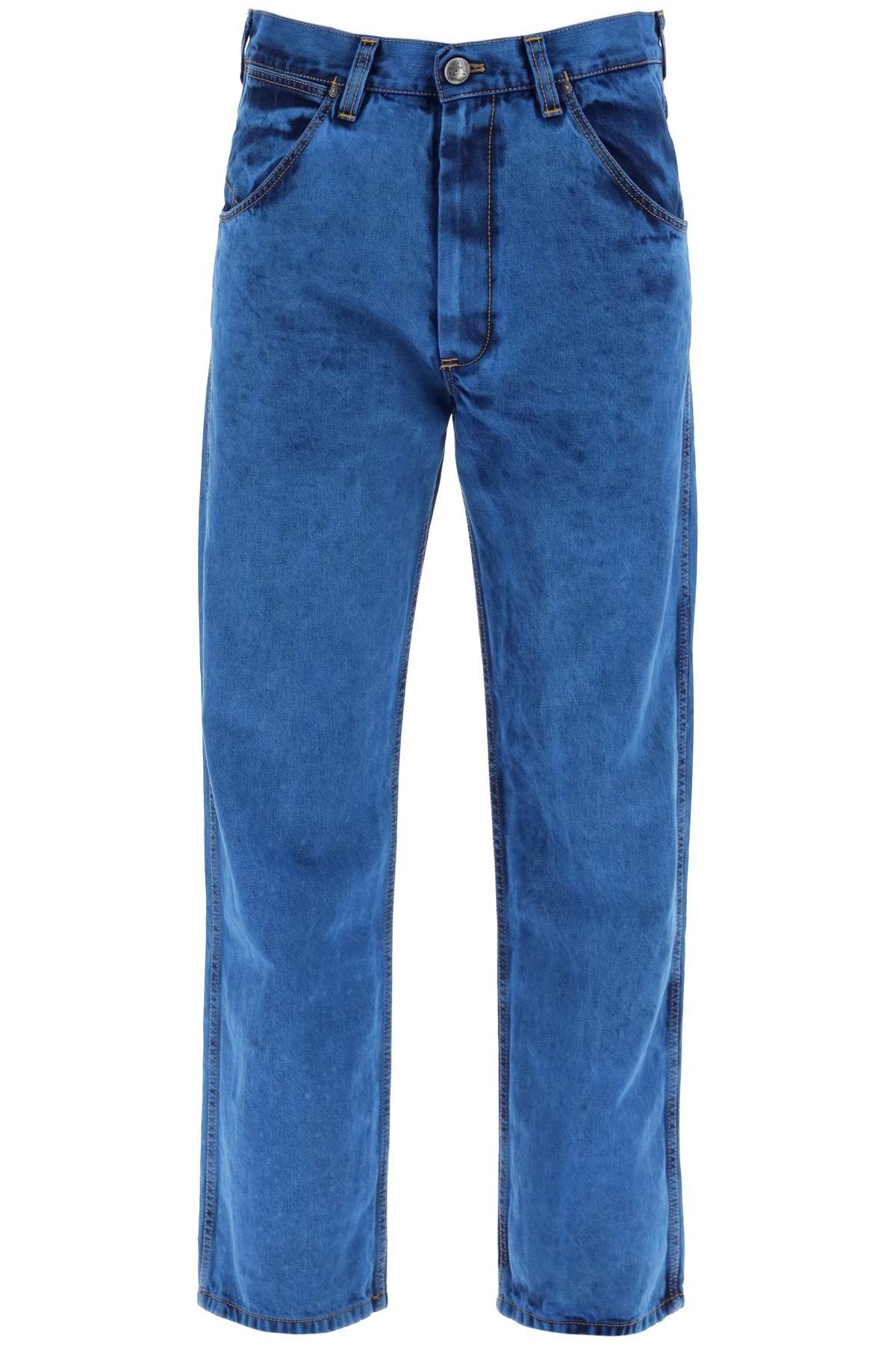 image of Vivienne Westwood Straight Cut Ranch Jeans in Blue, Women's (Size 24)