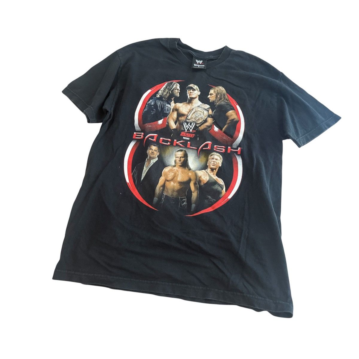 Vintage 00s WWE Blacklash 2006 T-Shirt Y2K