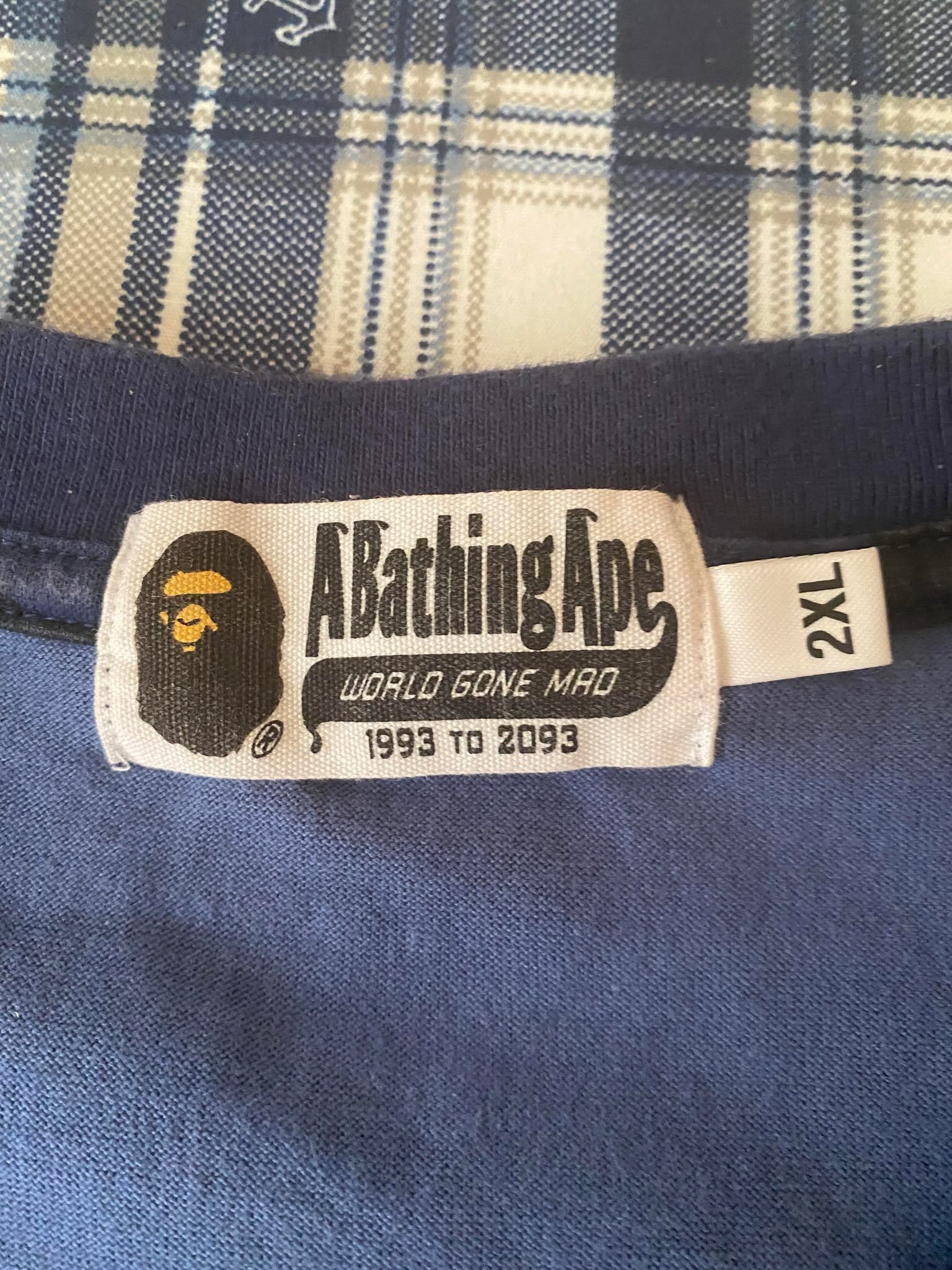Bape Color Camo College Tee Size US XXL / EU 58 / 5 - 2 Thumbnail