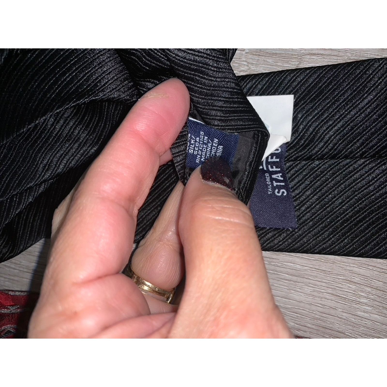 Stafford Stafford Set of 4 Men's Designer Ties Geometric Pattern Size ONE SIZE - 4 Thumbnail