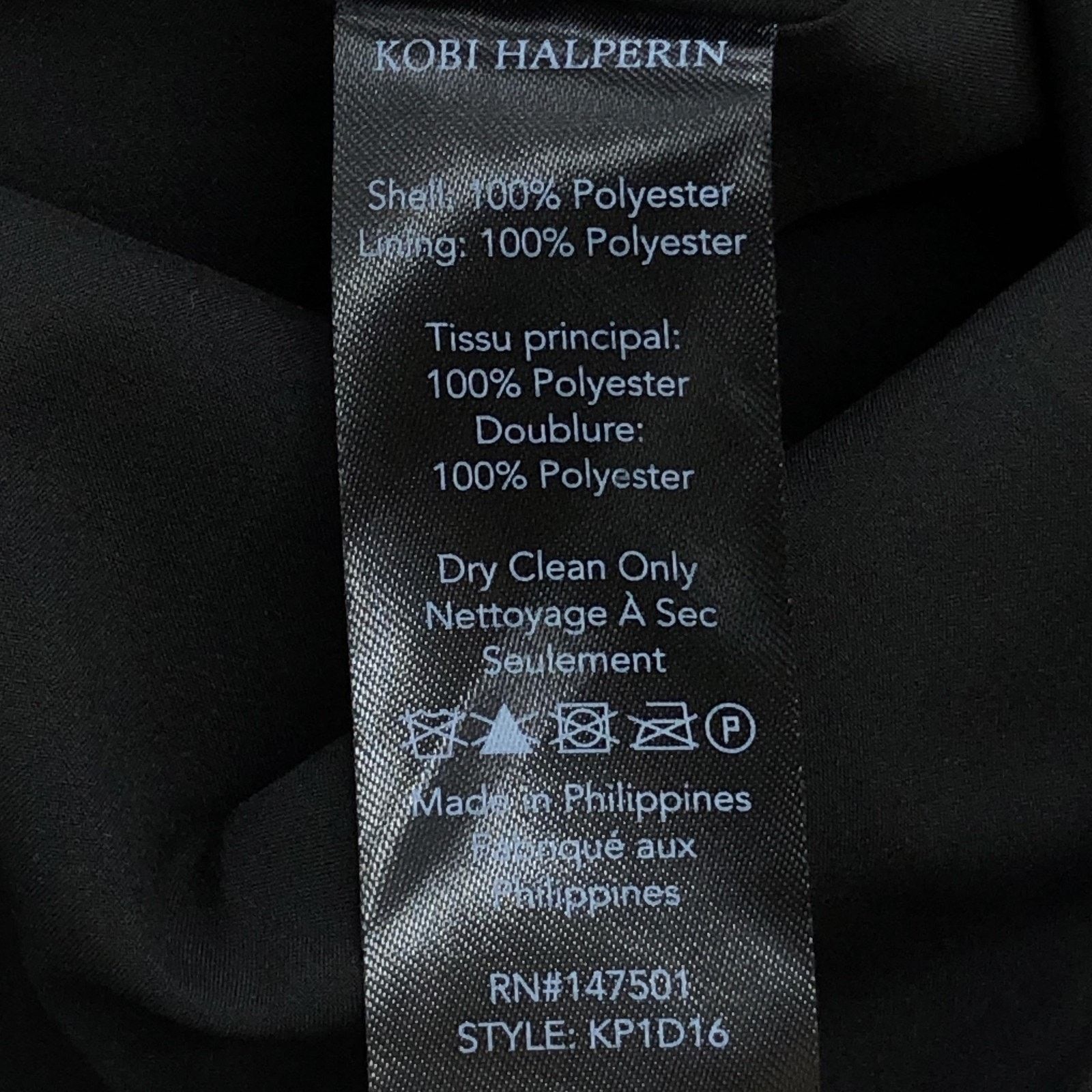 KOBI HALPERIN Kobi Halperin Dress M Black Multi Floral Alexi Long Sleeve Size M / US 6-8 / IT 42-44 - 14 Thumbnail