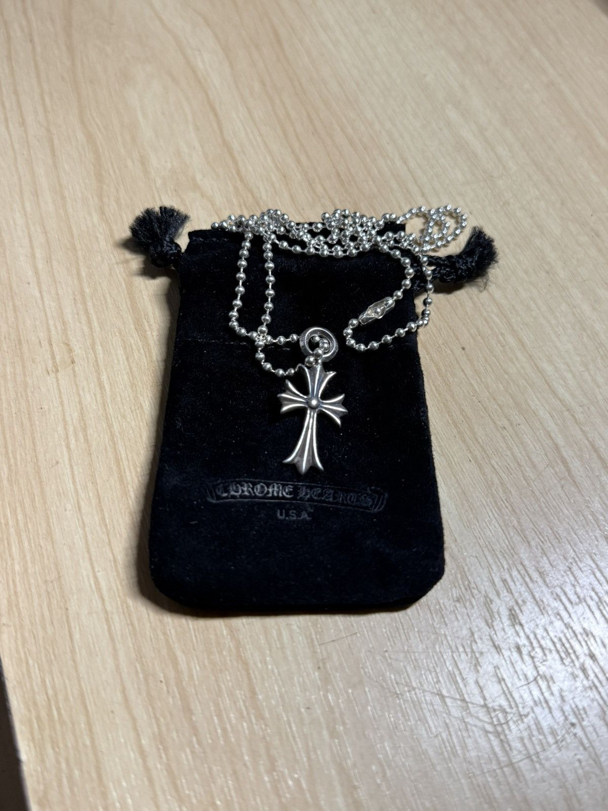 Chrome Hearts Chrome Hearts Tiny CH Cross Pendant Size ONE SIZE - 1 Thumbnail