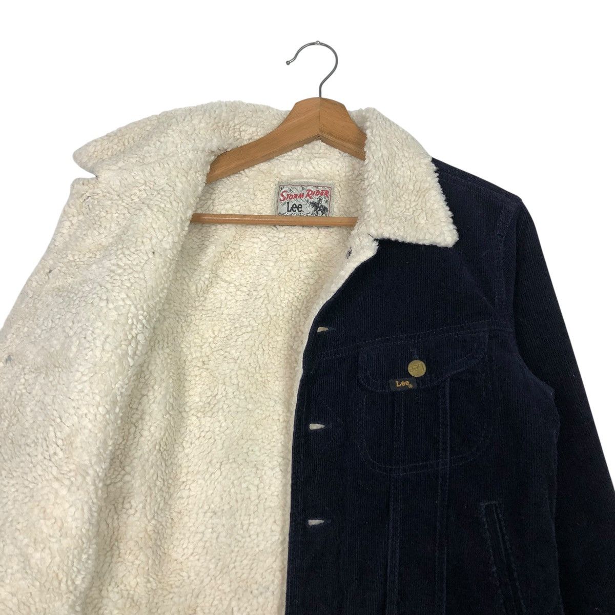 Lee 🔥VINTAGE TRUCKER CORDUROY JACKET LEE STORM RIDER BLANKET Size US M / EU 48-50 / 2 - 14 Thumbnail