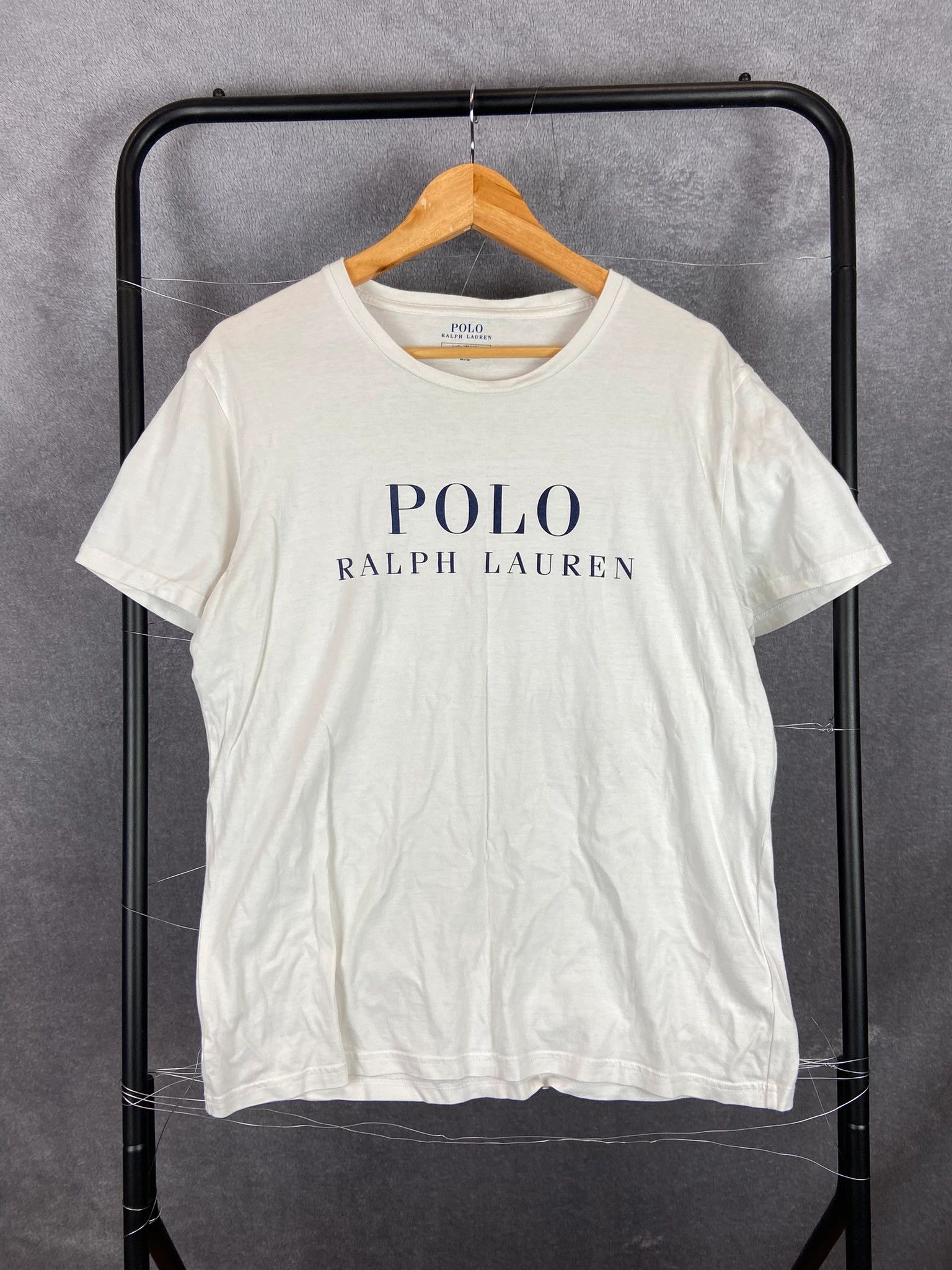 Ralph Lauren Ralph Lauren Big Spellout Logo Tee White L Size US L / EU 52-54 / 3 - 1 Thumbnail