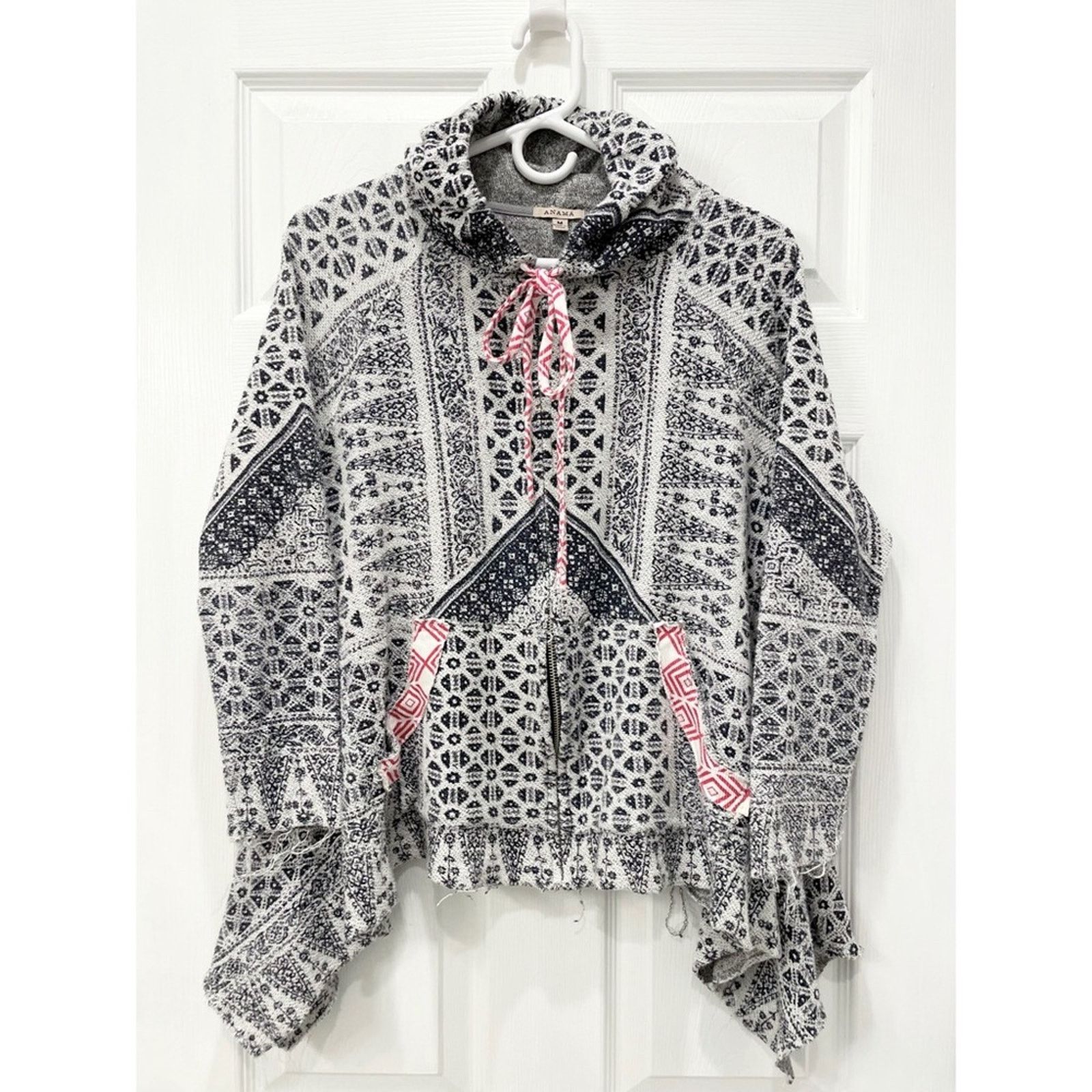 Other Anama Asymmetrical Front Zip Hoodie Size M / US 6-8 / IT 42-44 - 1 Thumbnail