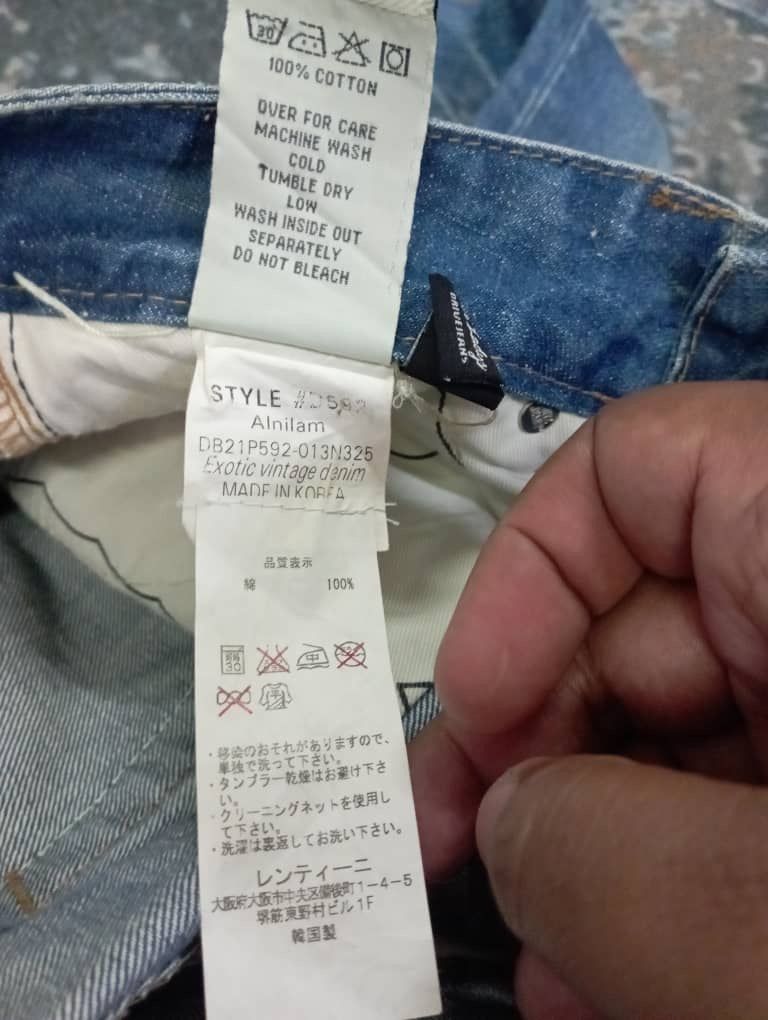 Tornado Mart Flare Jeans Stone Wash Drive Jeans Bootcut Low Rise Jeans Size 25" / US 0 / IT 36 - 10 Thumbnail