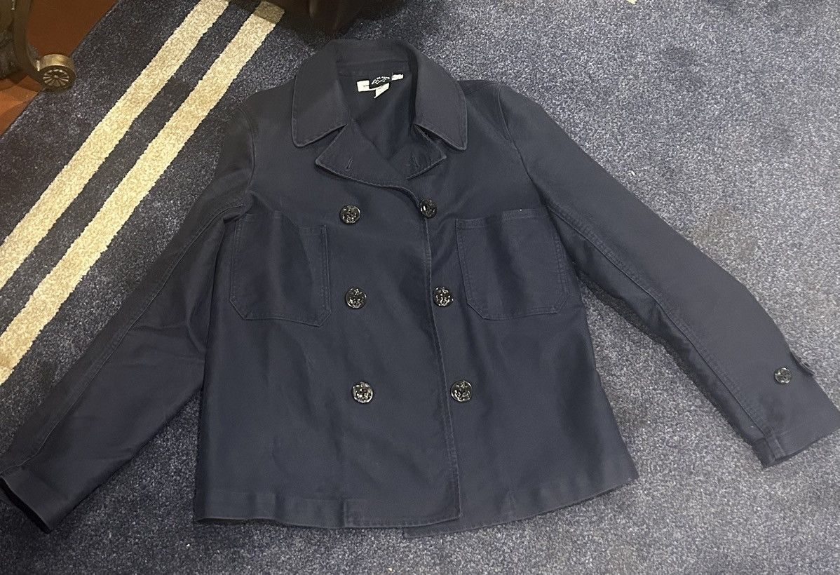 Bleu De Paname × Comme des Garcons Comme des Garçons Pea Coat Size US L / EU 52-54 / 3 - 9 Thumbnail