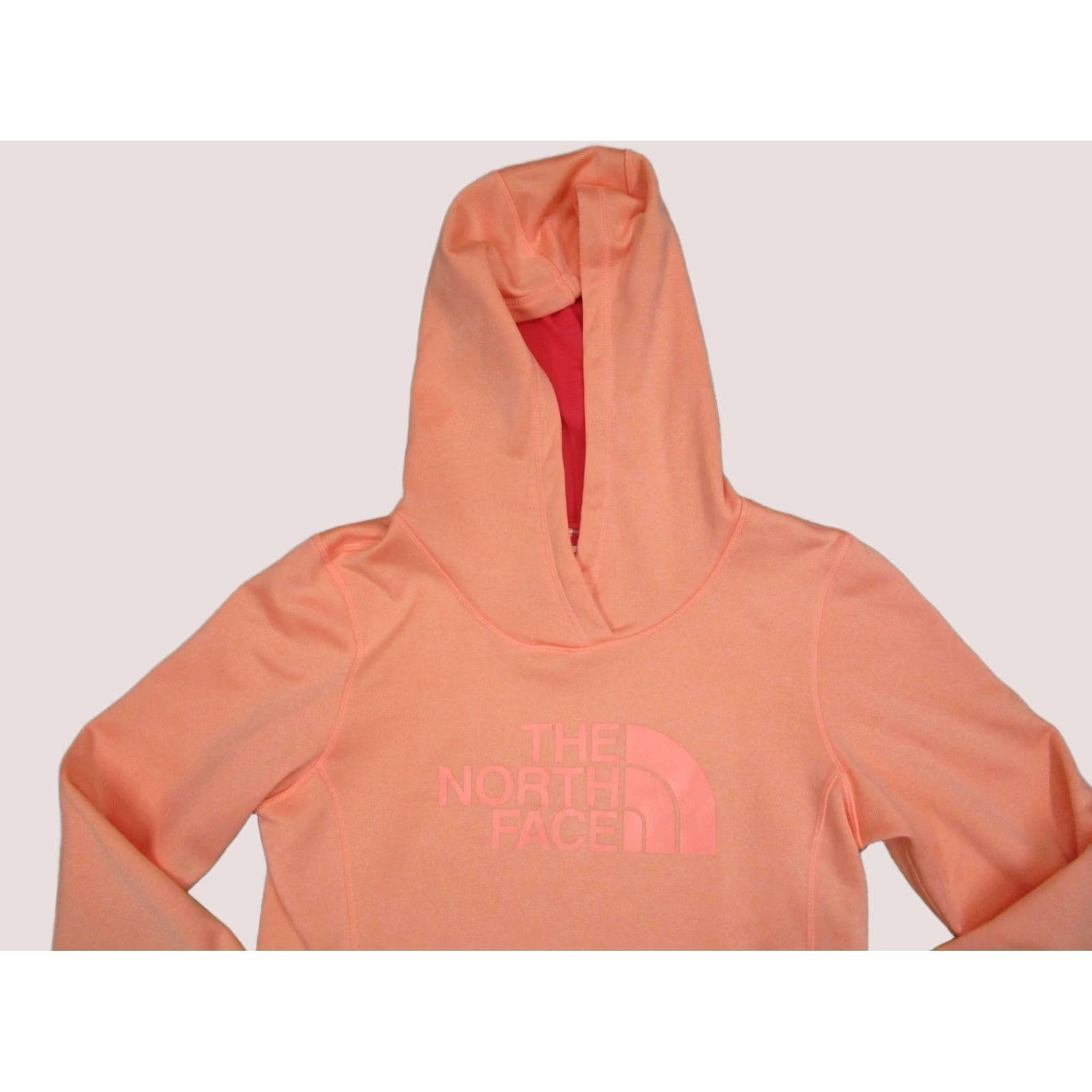 The North Face The North Face Hoodie Women Medium Peach Performance Sweatshirt Pullover Size M / US 6-8 / IT 42-44 - 1 Thumbnail