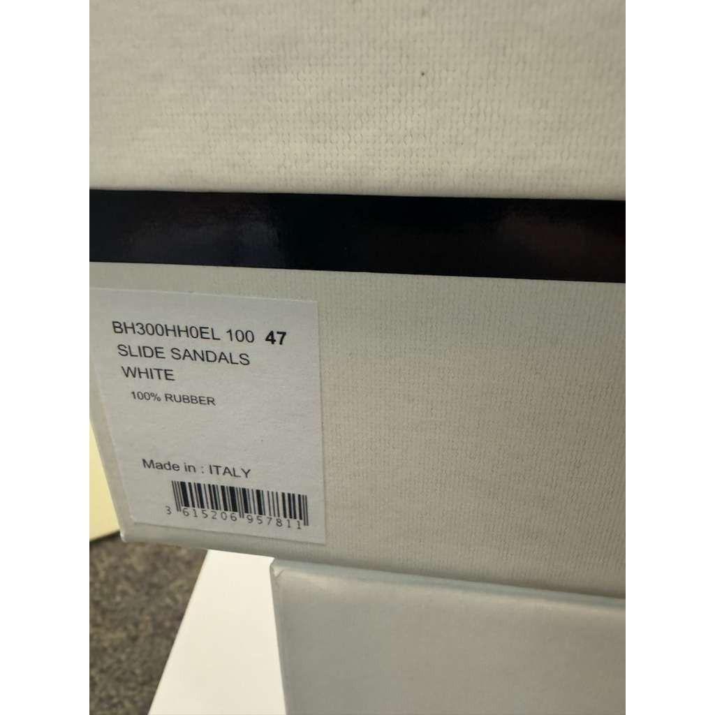 Givenchy o1rshd1 Q:2 / Slides Sandals Slipper in White 47 Size US 14 / EU 47 - 18 Thumbnail