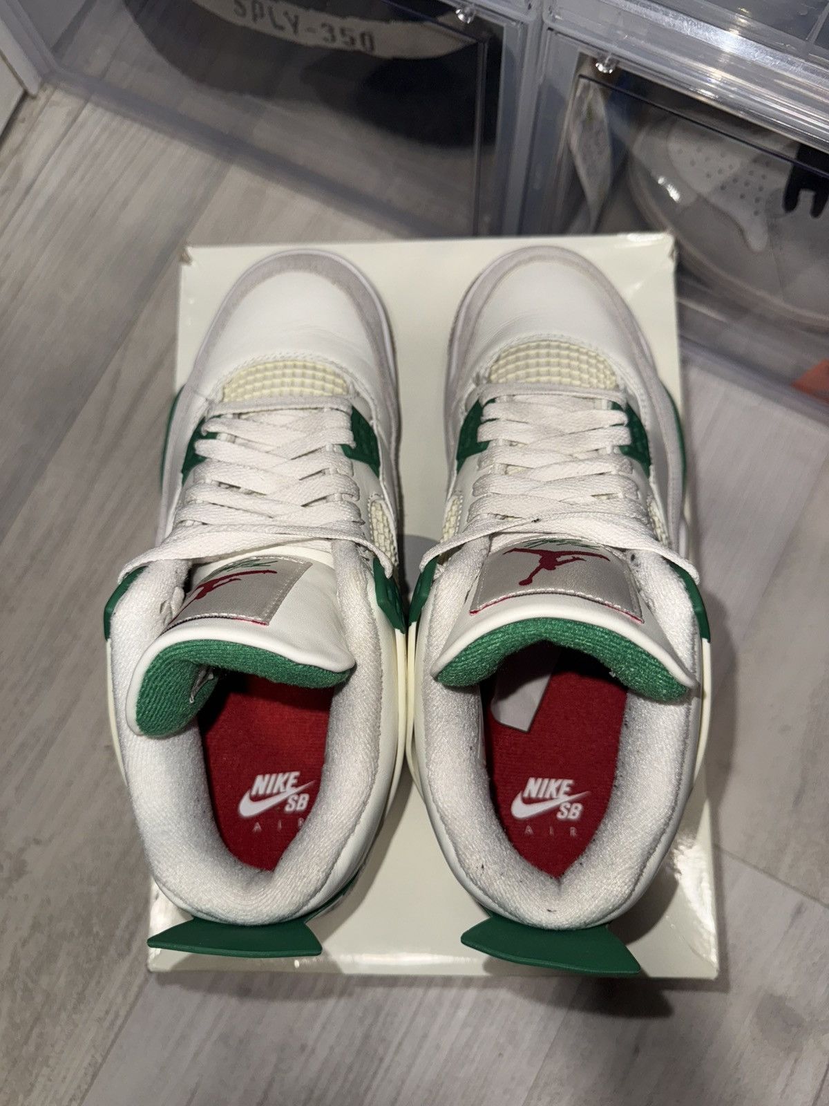 Nike SB Air Jordan 4 Retro SP SB Pine Green Size US 9 / EU 42 - 6 Thumbnail
