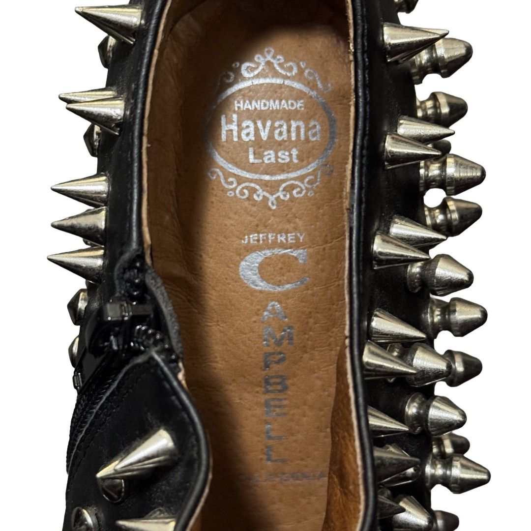 Jeffrey Campbell Jeffery Campbell 2012 Shadow Stud Wedge Boot Size US 7 / IT 37 - 5 Thumbnail