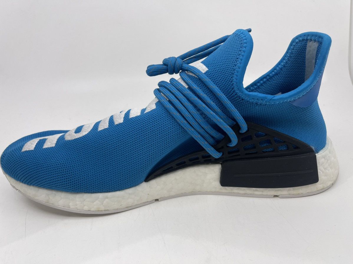 Adidas × Pharrell Adidas X Pharrell Williams Human Race NMD "Blue" sneakers Size US 10.5 / EU 43-44 - 9 Thumbnail