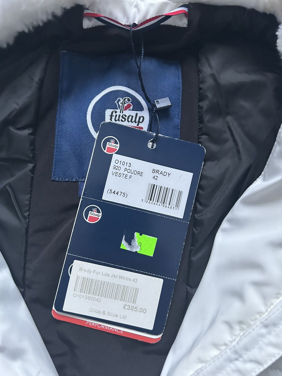 Fusalp Fusalp white ski city jacket with belt new XL 42 Size XL / US 12-14 / IT 48-50 - 9 Thumbnail