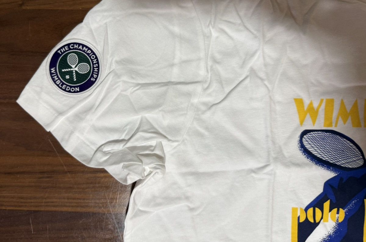 Polo Ralph Lauren Polo Ralph Lauren Wimbledon Slim Graphic Print T-Shirt XL Size US XL / EU 56 / 4 - 3 Thumbnail