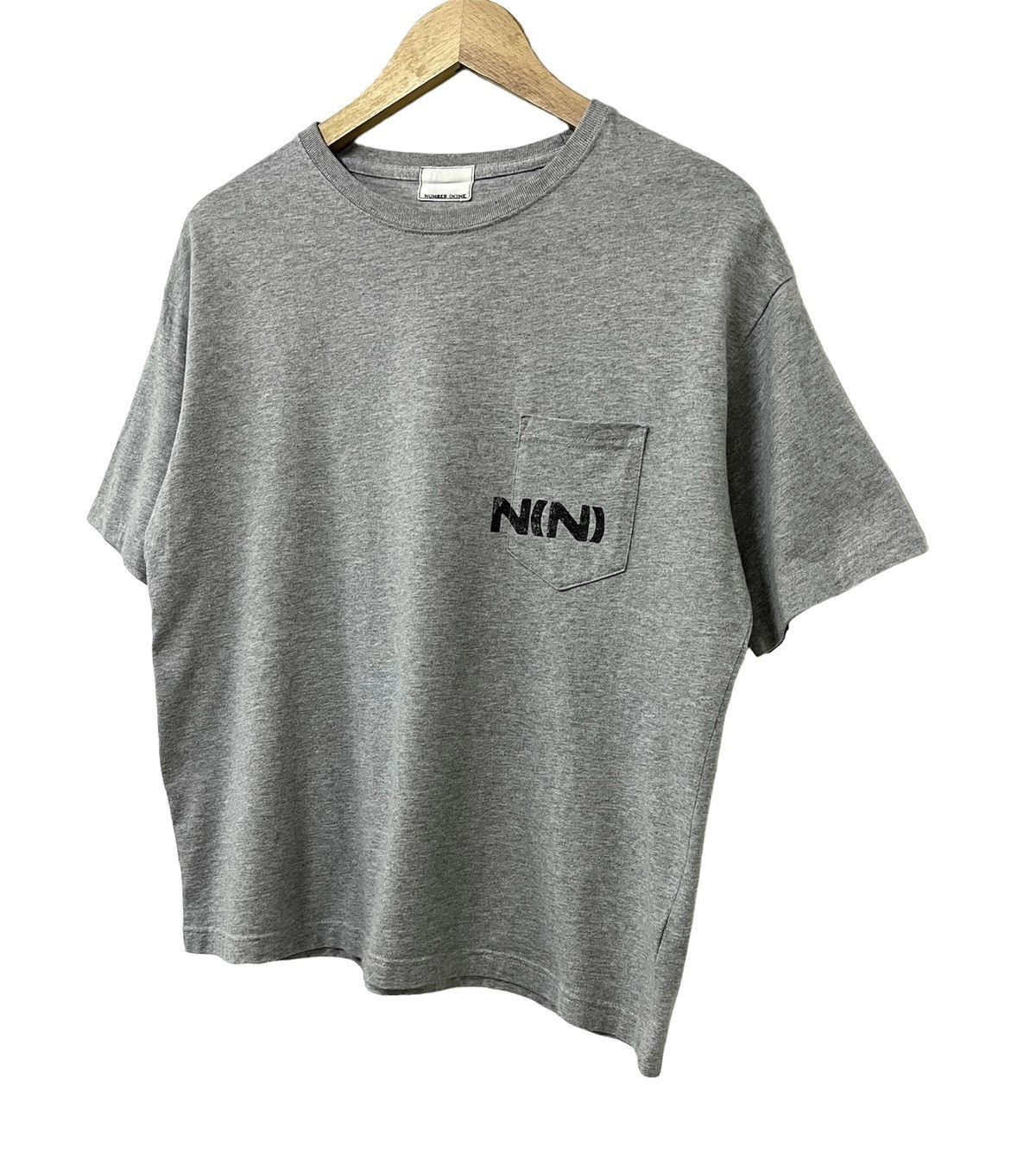 Number (N)ine NUMBER NINE N(N) LOGO POCKET JAPANESE BRAND TSHIRT Size US M / EU 48-50 / 2 - 2 Thumbnail