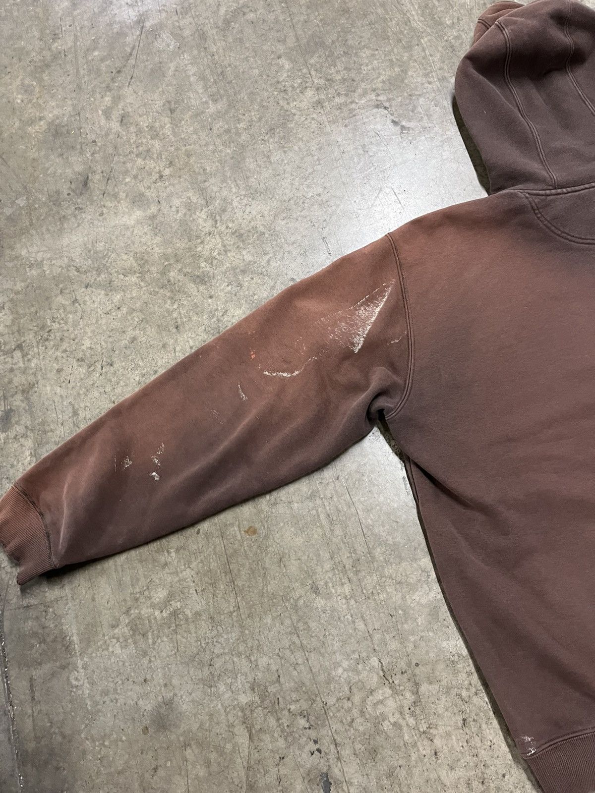 Carhartt × Vintage Carhartt mocha brown earth tone sun faded distressed zip up Size US XL / EU 56 / 4 - 8 Thumbnail