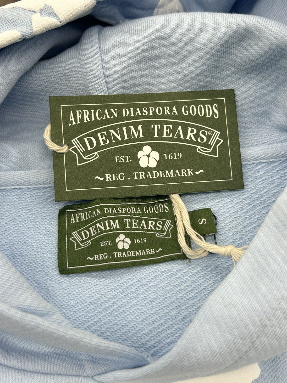 DENIM TEARS DENIM TEARS The cotton wreath hoodie Size S / US 4 / IT 40 - 4 Thumbnail