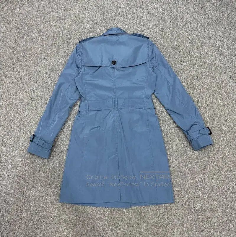 Burberry Burberry Women's Sky Blue Trench Coat. Size M / US 6-8 / IT 42-44 - 2 Thumbnail