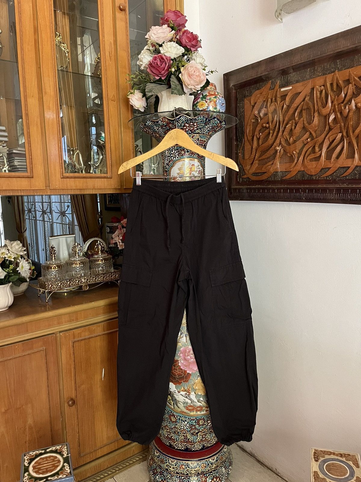 GU Uniqlo GU Superwide Nylon Cargo Pant Size US 30 / EU 46 - 1 Thumbnail