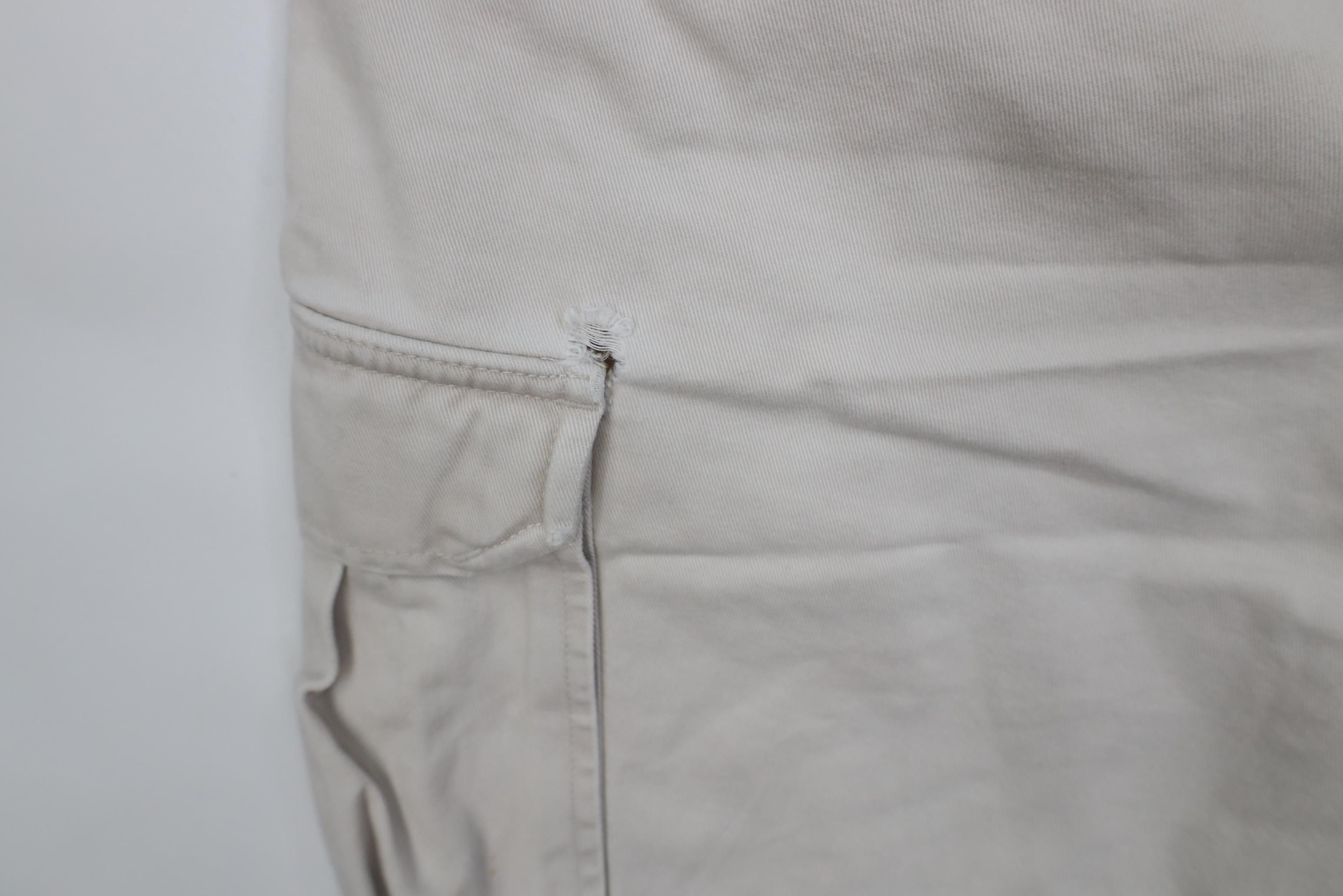Abercrombie & Fitch Vintage 90s Y2K Abercrombie & Fitch Heavyweight Cargo Shorts Size US 36 / EU 52 - 15 Thumbnail