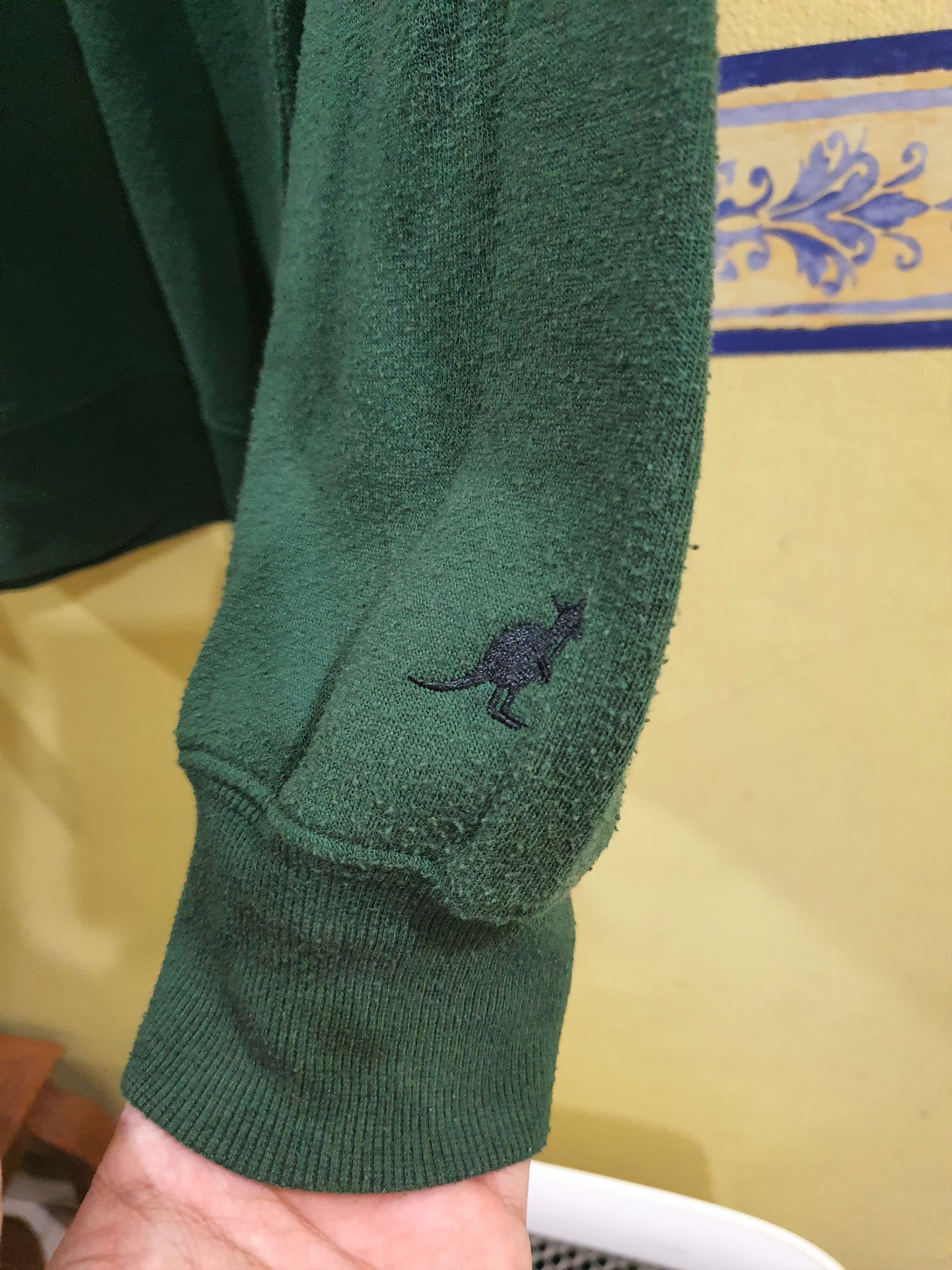 Kangol 90s Kangol crewneck sweatshirt in green cotton. Size US M / EU 48-50 / 2 - 6 Thumbnail