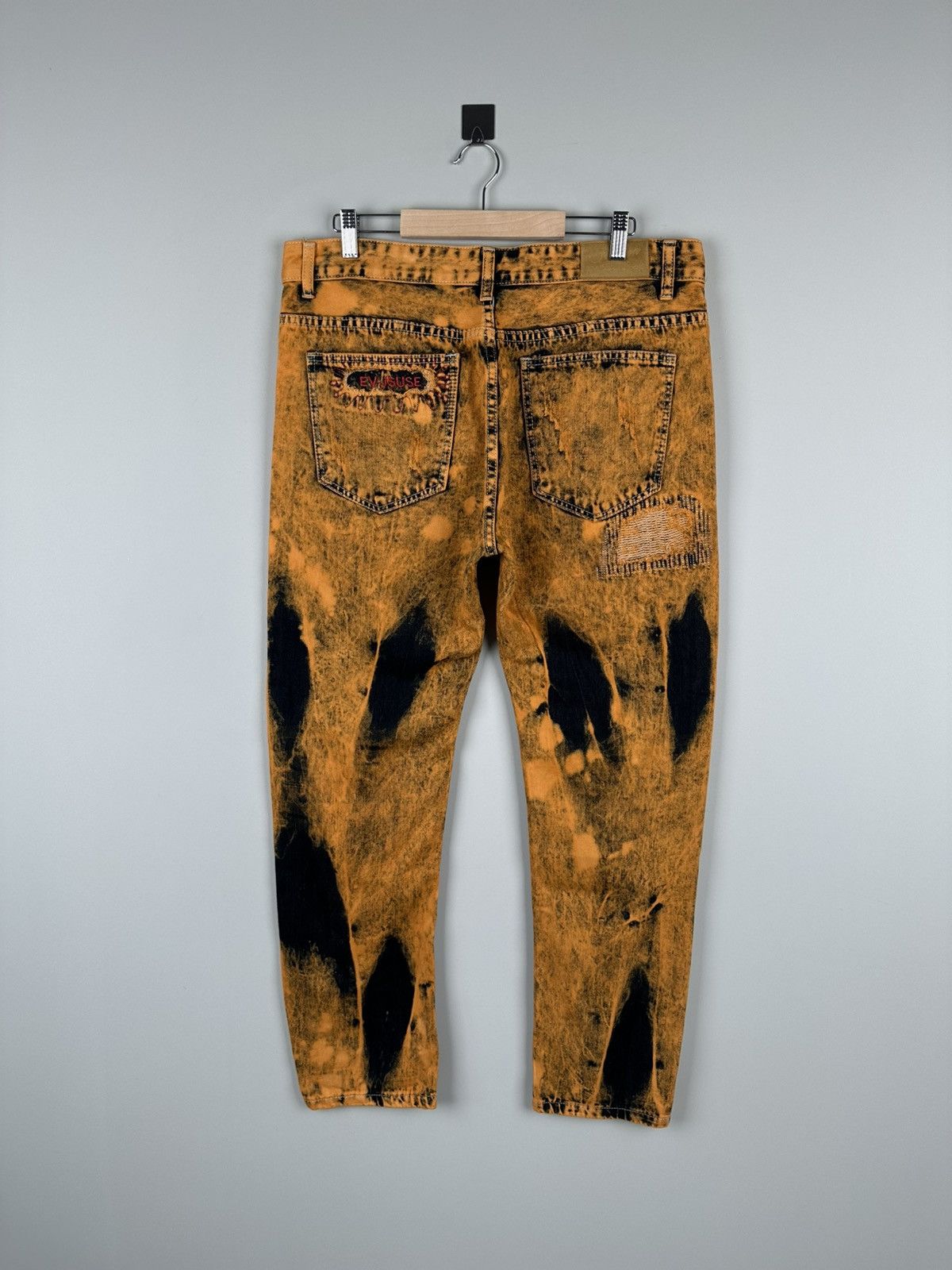 Japanese Brand Vintage Y2k Avant Garde Disstressed Pants Size US 32 / EU 48 - 4 Thumbnail