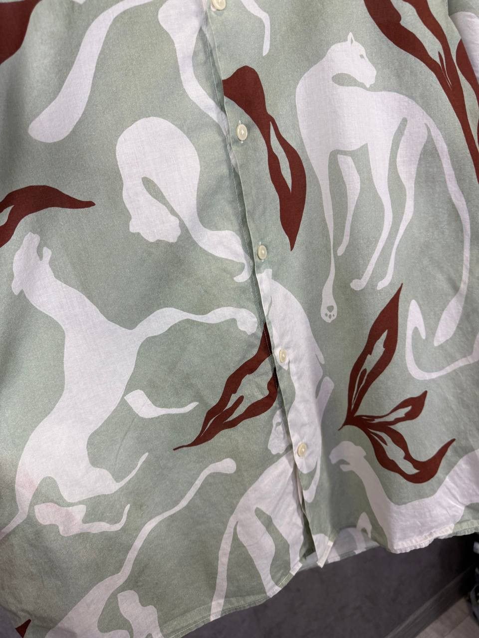 Zara Zara Man art crazy hawaiian shirt Size US L / EU 52-54 / 3 - 7 Thumbnail
