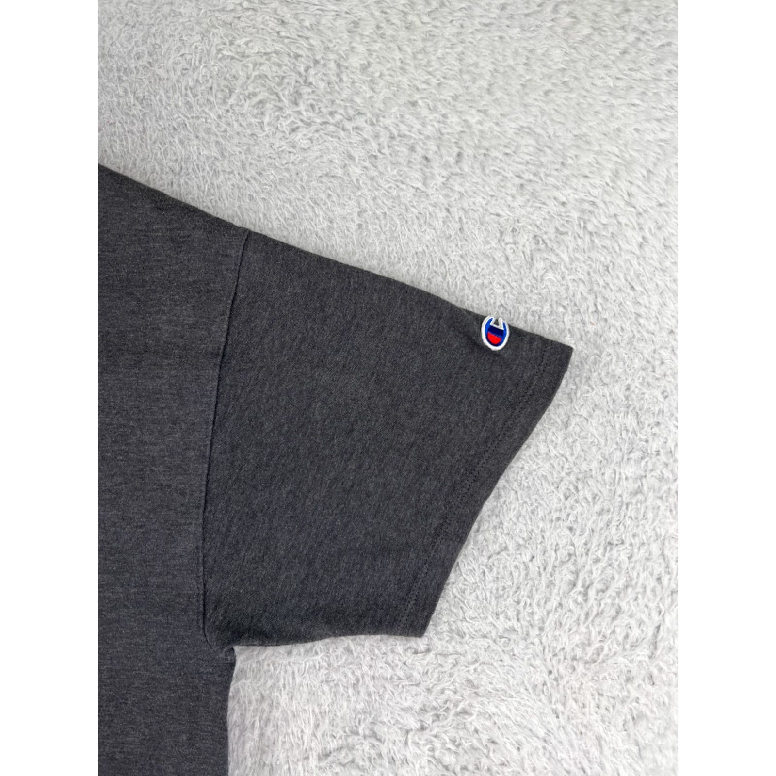 Champion Champion Shirt Men Large Dark Gray Crew Neck Cotton Jersey Logo T-Shirt 90s Outdoor Sports Mens Size US L / EU 52-54 / 3 - 6 Thumbnail